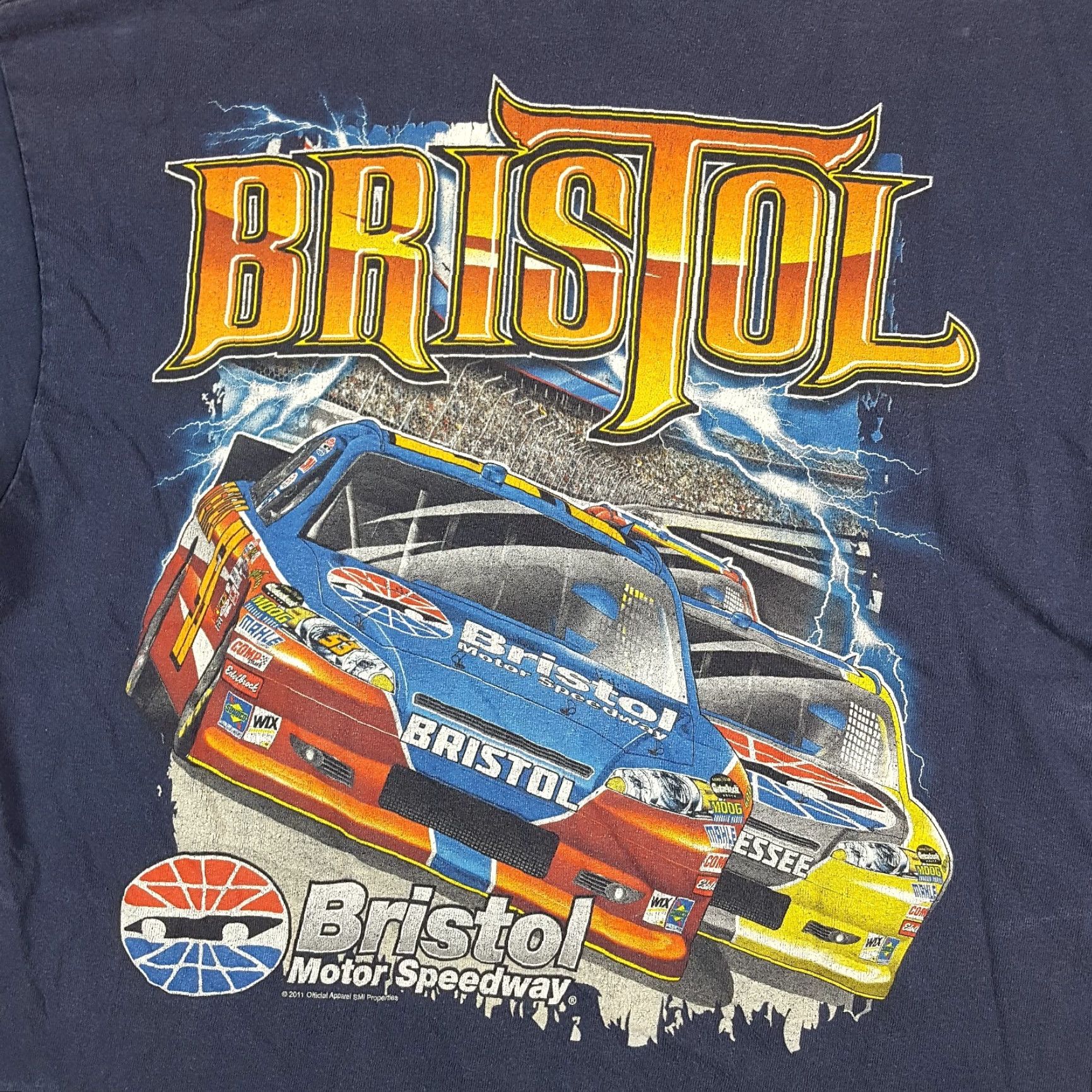 Anvil VINTAGE Anvil NASCAR Race Car Retro T Shirt Size US L / EU 52-54 / 3 - 7 Thumbnail