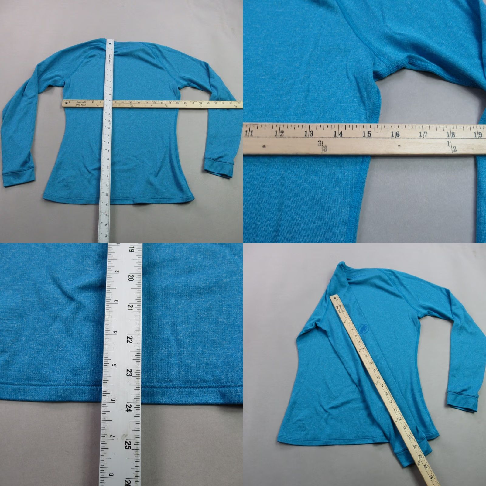 Mammut Mammut Shirt XS Blue Long Sleeve Crew Neck Outdoors Casual Womens Size XS / US 0-2 / IT 36-38 - 8 Thumbnail