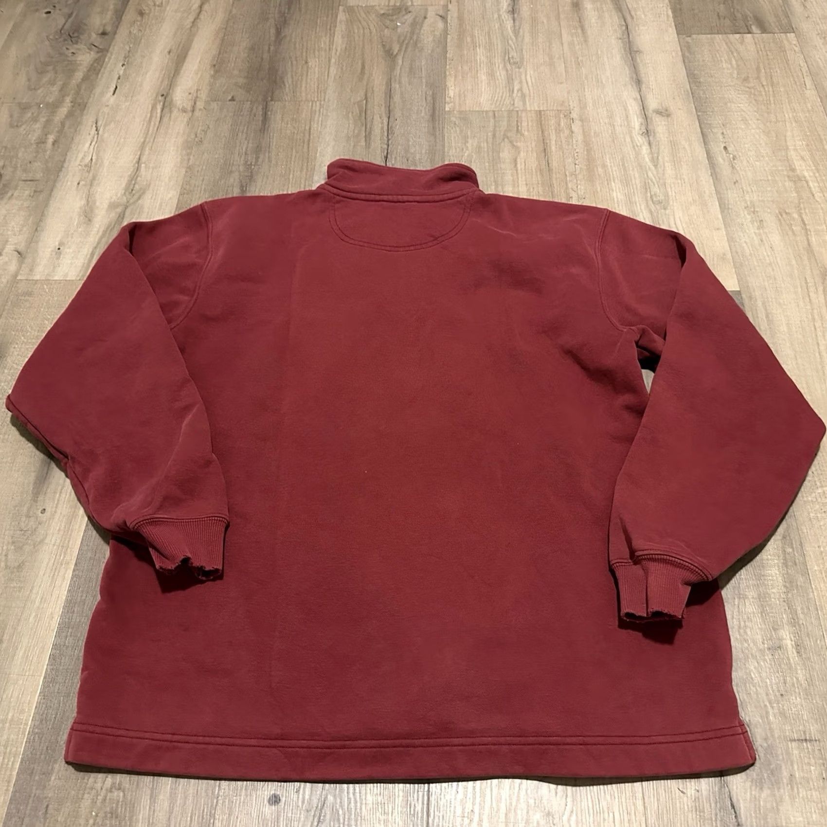 Carhartt VINTAGE Carhartt Sweater Mens M 1/4 Zip Pullover Outdoor Workwear Red Shirt Size US M / EU 48-50 / 2 - 4 Thumbnail