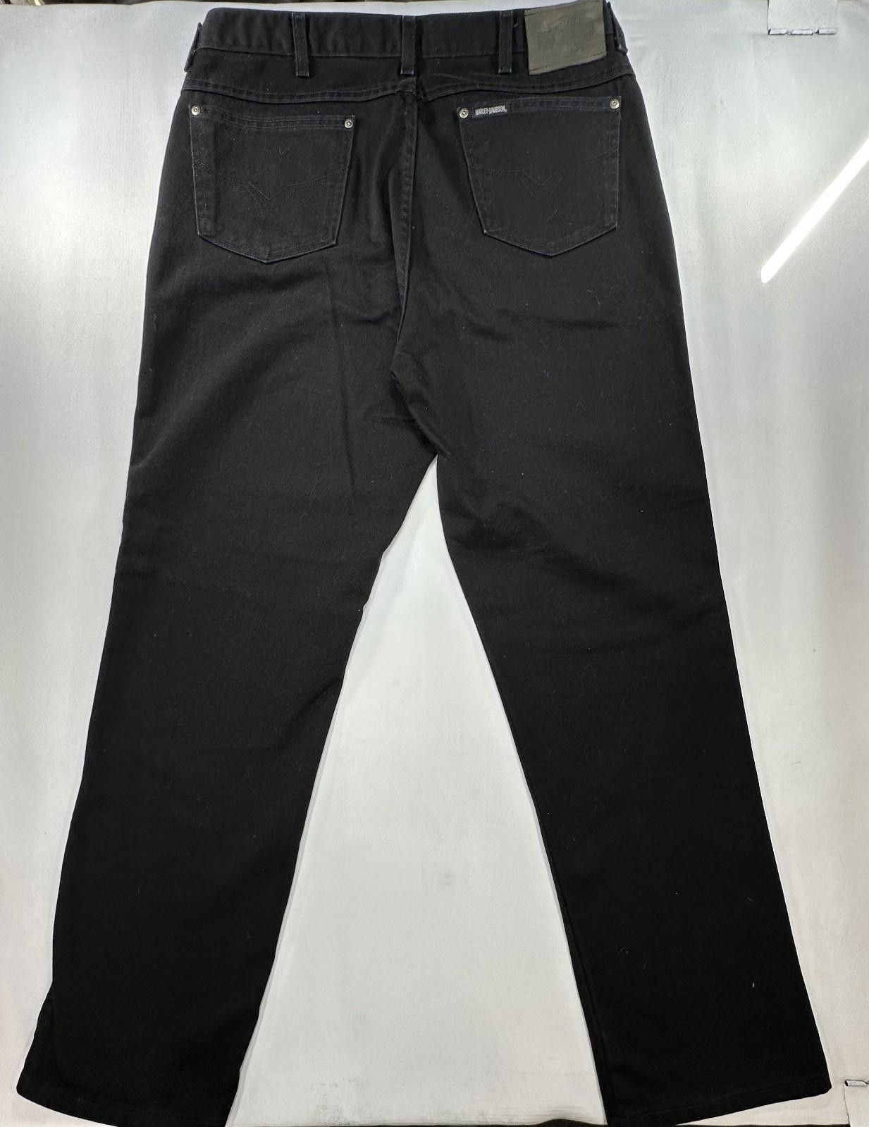 Harley Davidson Harley Davidson Vintage Straight Denim Jeans Black Men 38/32 Size US 38 / EU 54 - 2 Thumbnail