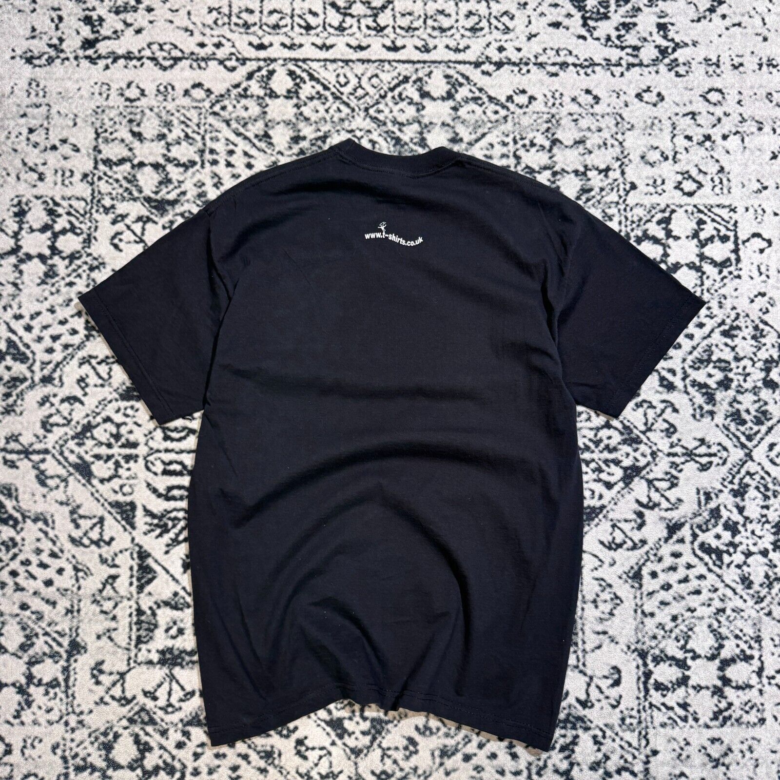 Vintage Vintage Unisex Black Cotton T-Shirt Size M Bomb Technician Size US M / EU 48-50 / 2 - 9 Thumbnail