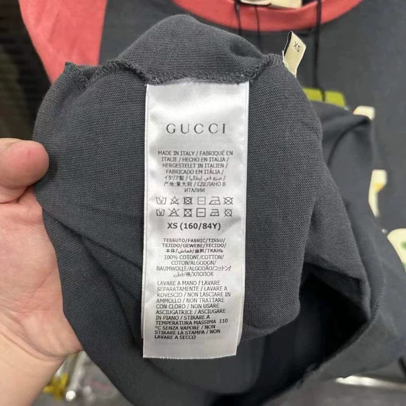 Gucci Gucci Destroy the logo stitching short sleeves 2503-Nextarr Size US XS / EU 42 / 0 - 4 Thumbnail