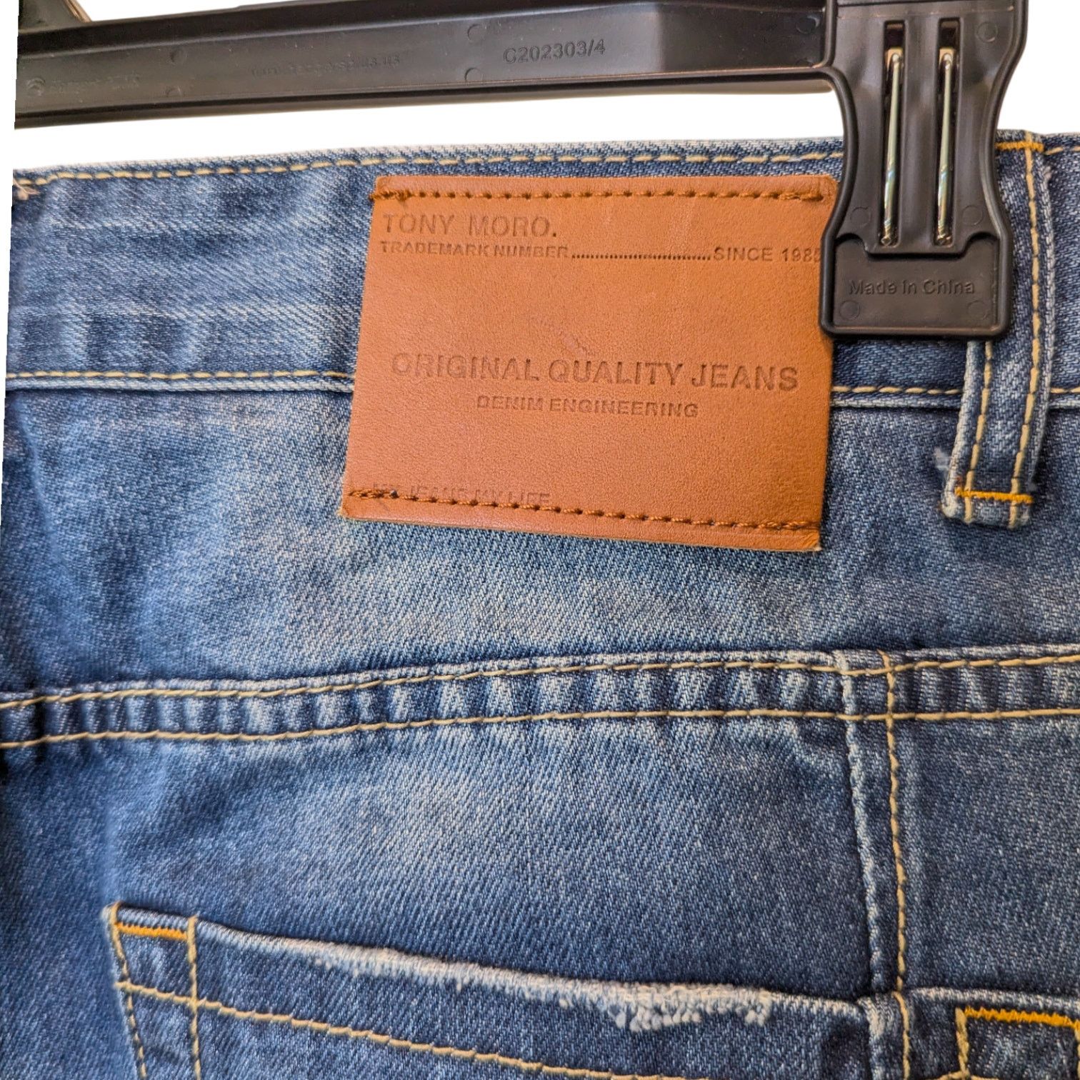 Other Tony Moro Nottingham Distressed Jean Shorts Size 32 Size 32" / US 10 / IT 46 - 5 Thumbnail