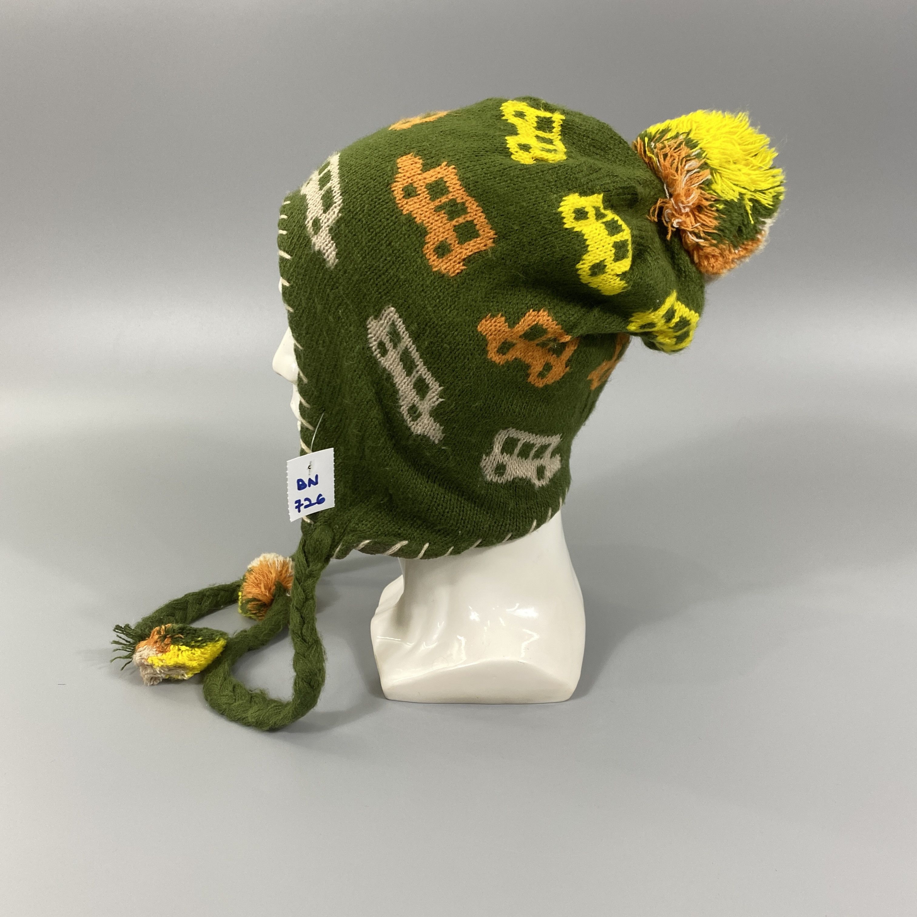 Japanese Brand Car Animate Ear Flap Beanie -BN726 Size ONE SIZE - 1 Thumbnail