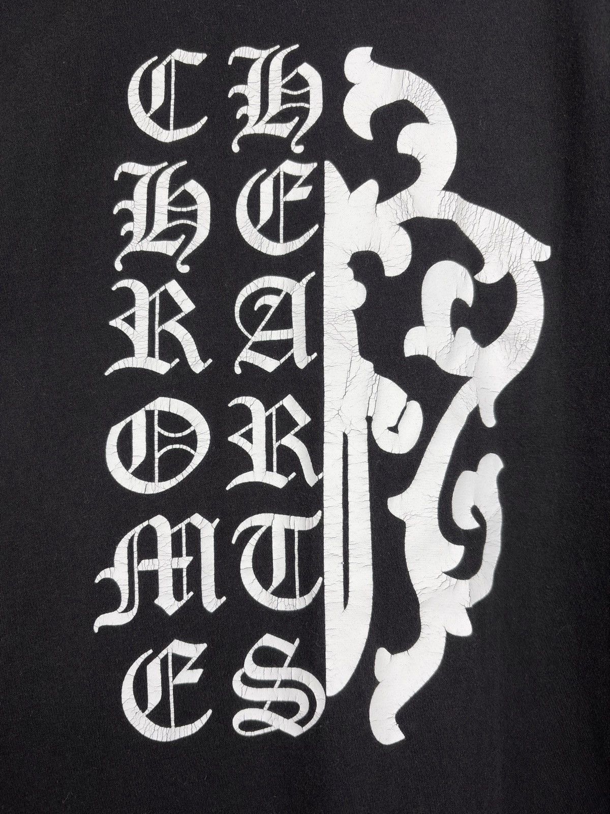 Chrome Hearts Chrome Hearts Vine Dagger Scroll Logo Pocket Tshirt Black Size US M / EU 48-50 / 2 - 3 Thumbnail