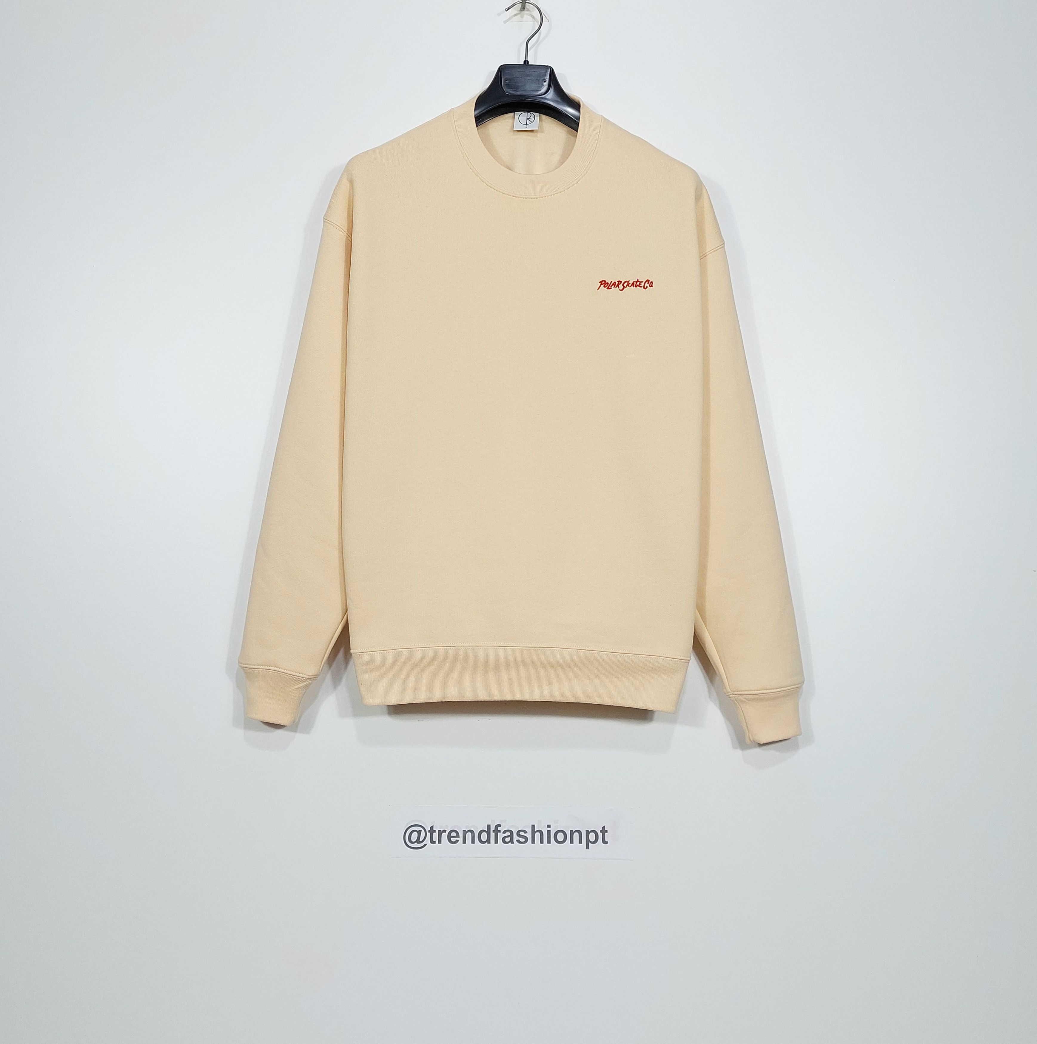Polar Skate Co. Dave sweatshirt - beige M Size US M / EU 48-50 / 2 - 1 Thumbnail