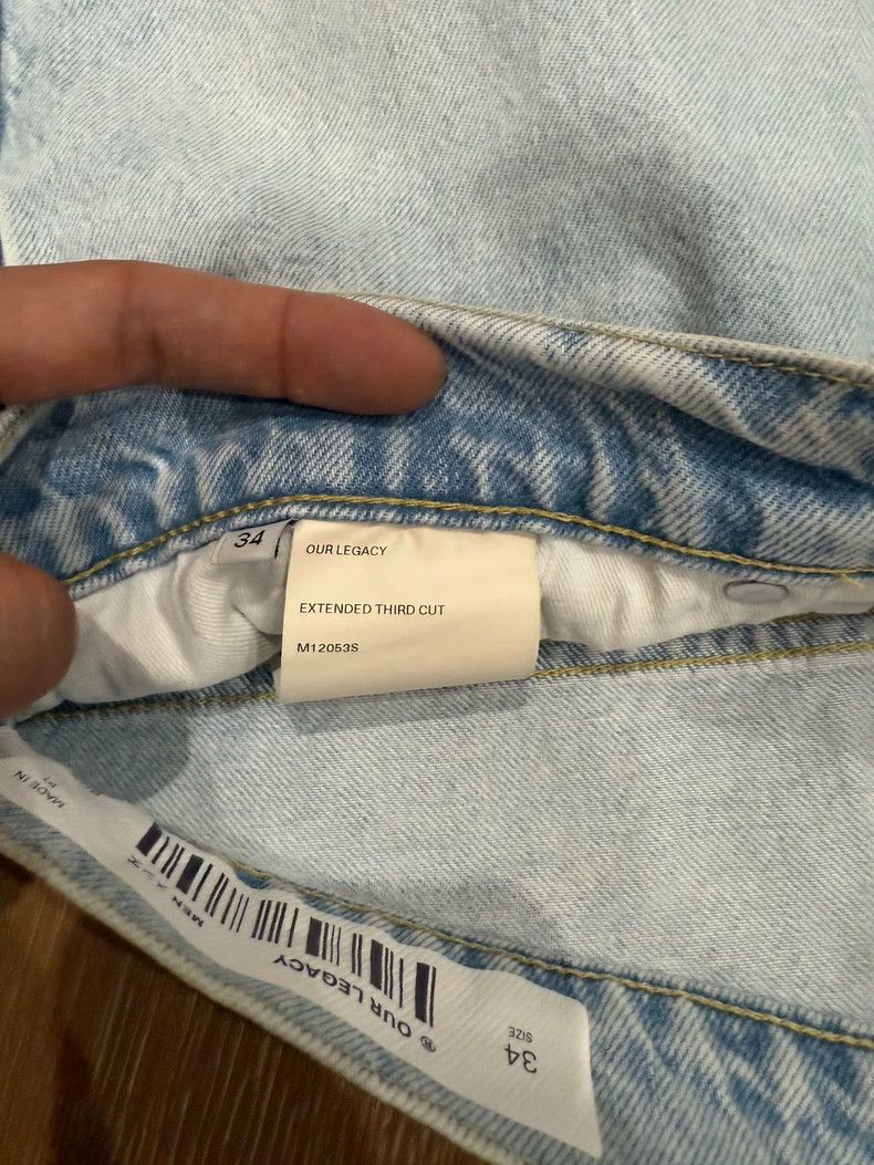Our Legacy Our Legacy Straight leg jeans Size US 34 / EU 50 - 2 Thumbnail