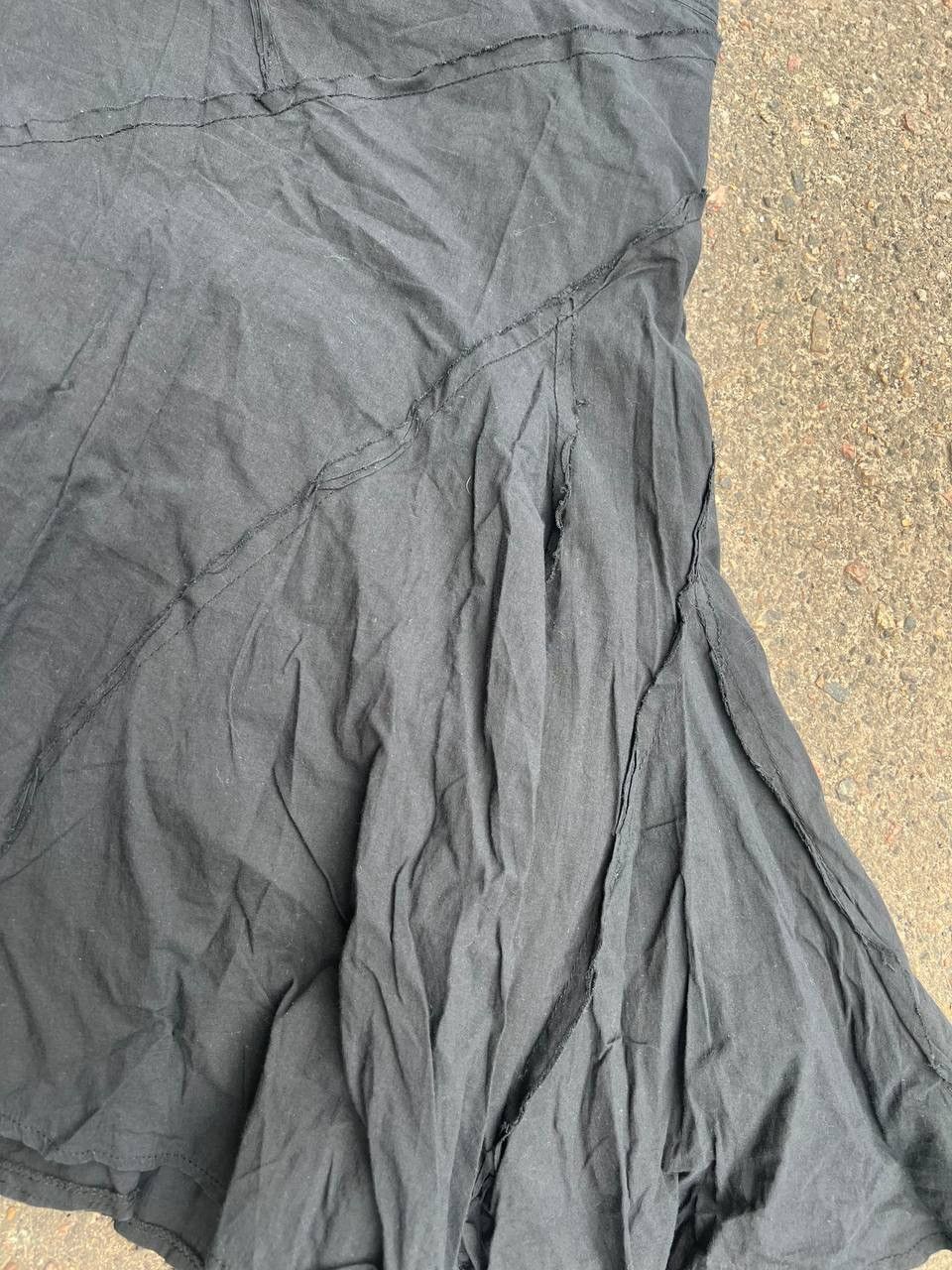 Designer × Japanese Brand × Vintage Vintage Asymmetrical Pleated y2k Skirt Wrap Size 26" / US 2 / IT 38 - 6 Thumbnail