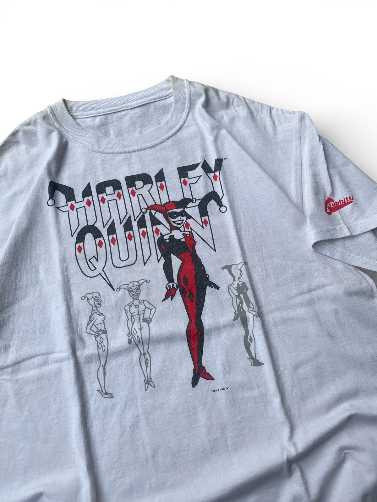Marvel Comics Rare Vintage Harley Quinn DC Comics Tee Large Graphiti Size US L / EU 52-54 / 3 - 4 Thumbnail