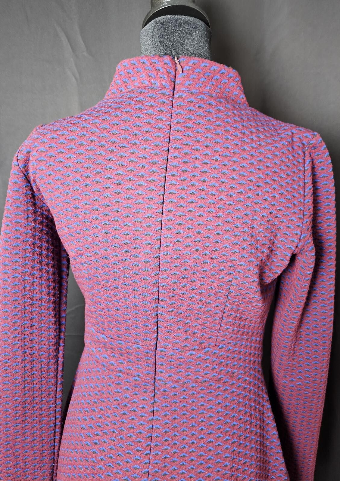 Other Maggy London Dress Pink Womens Size 4 Cowl Neck Zip Pockets Size S / US 4 / IT 40 - 5 Thumbnail