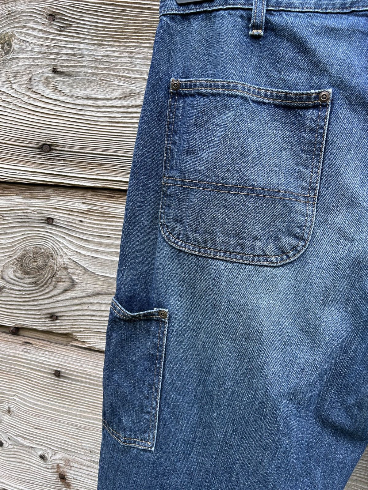 Carhartt Vintage Carhartt Discontinued Double Knee Logger Jeans 33x34 Size US 33 - 4 Thumbnail