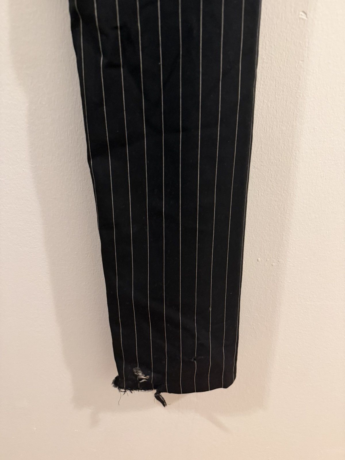 Number (N)ine Number Nine AW05 The High Streets Pinstripe Cargo Pants Size US 32 / EU 48 - 14 Thumbnail
