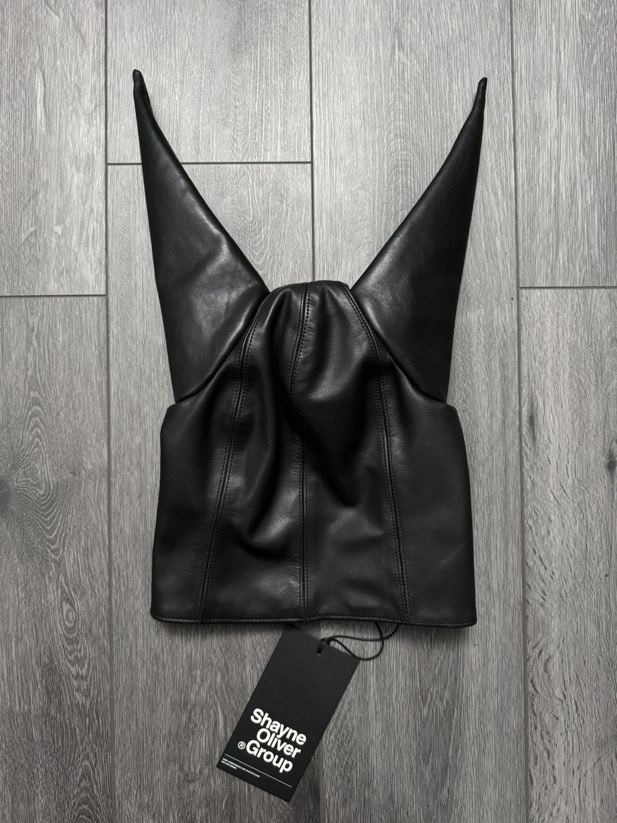 Anonymous Club Anonymous Club Leather Dunce Cap Size ONE SIZE - 2 Thumbnail