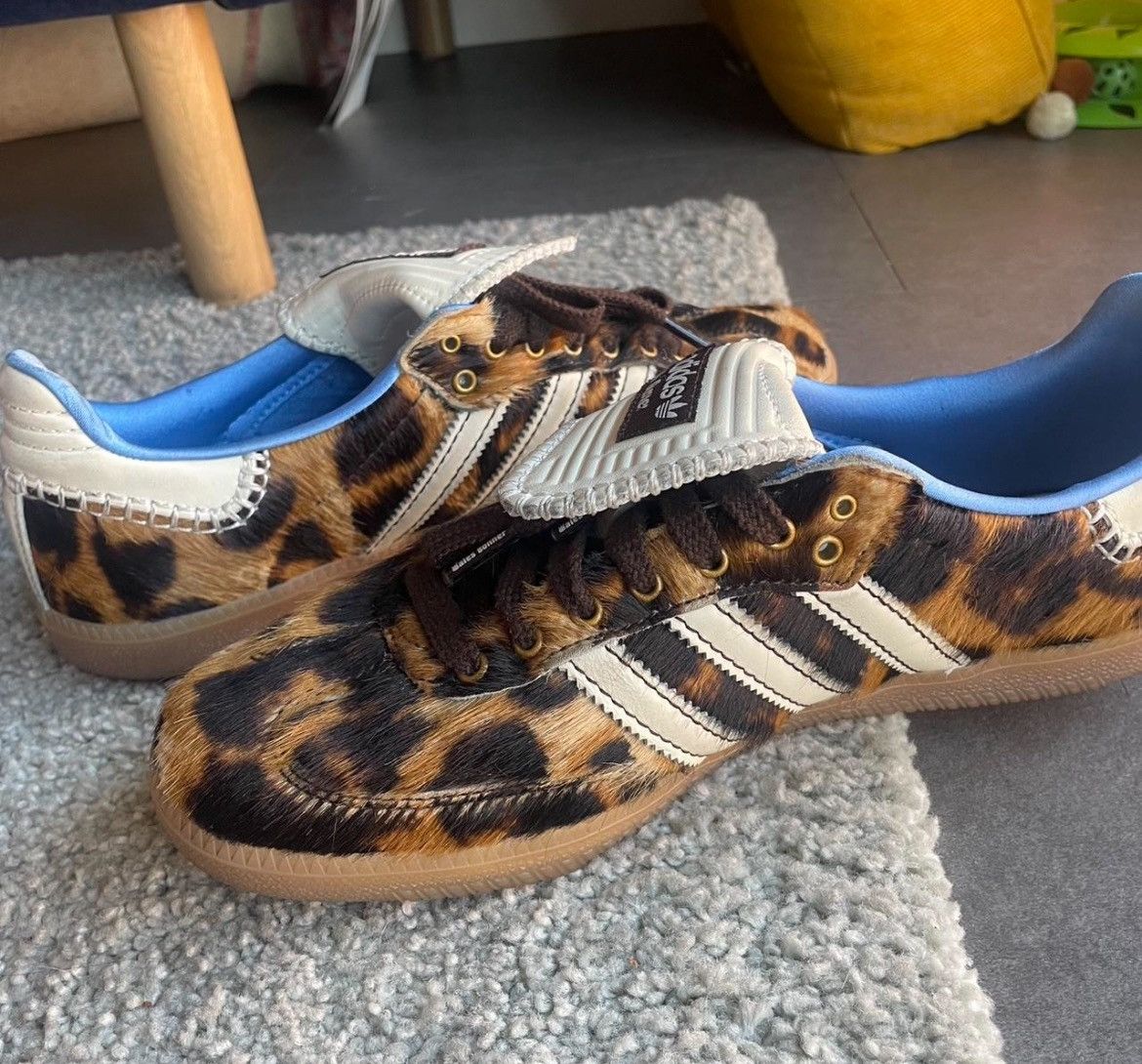 adidas gazelle silver green womens adidas x Wales Bonner adidas x Wales Bonner Snake Print Gazelle Sneakers main image 0