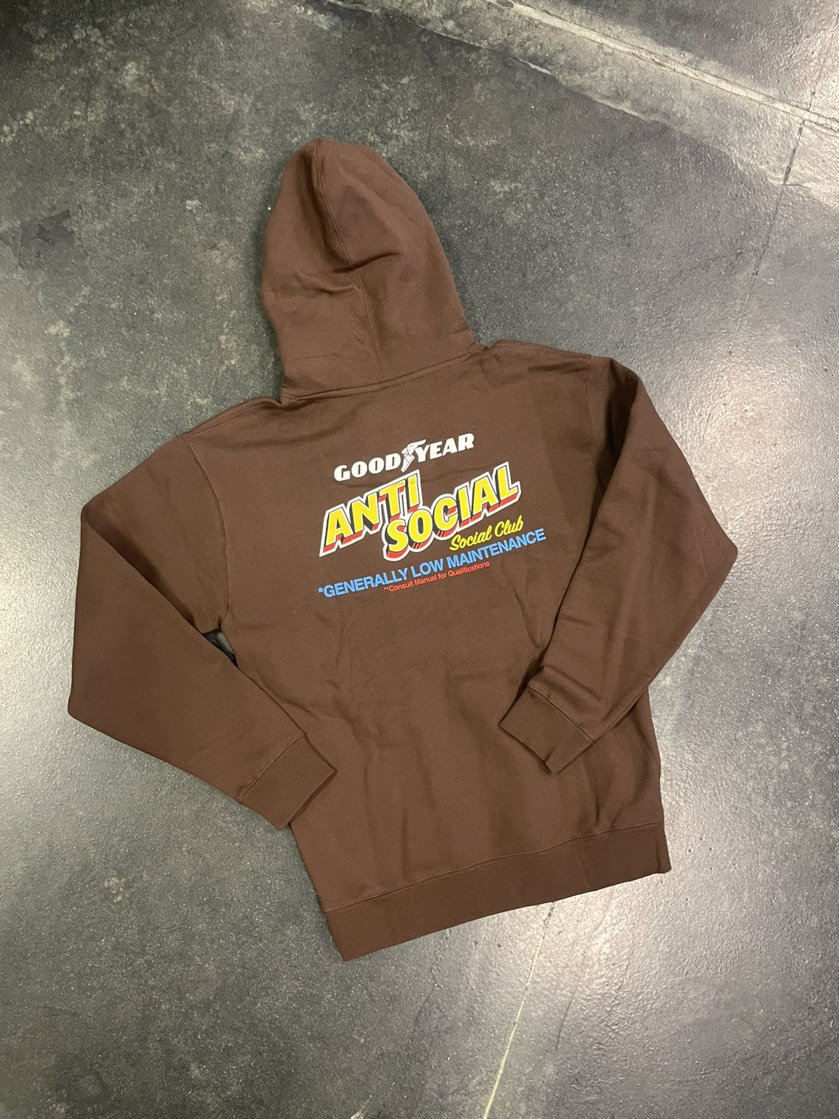 Anti Social Social Club Anti Social X Goodyear Hoodie Size US M / EU 48-50 / 2 - 1 Thumbnail
