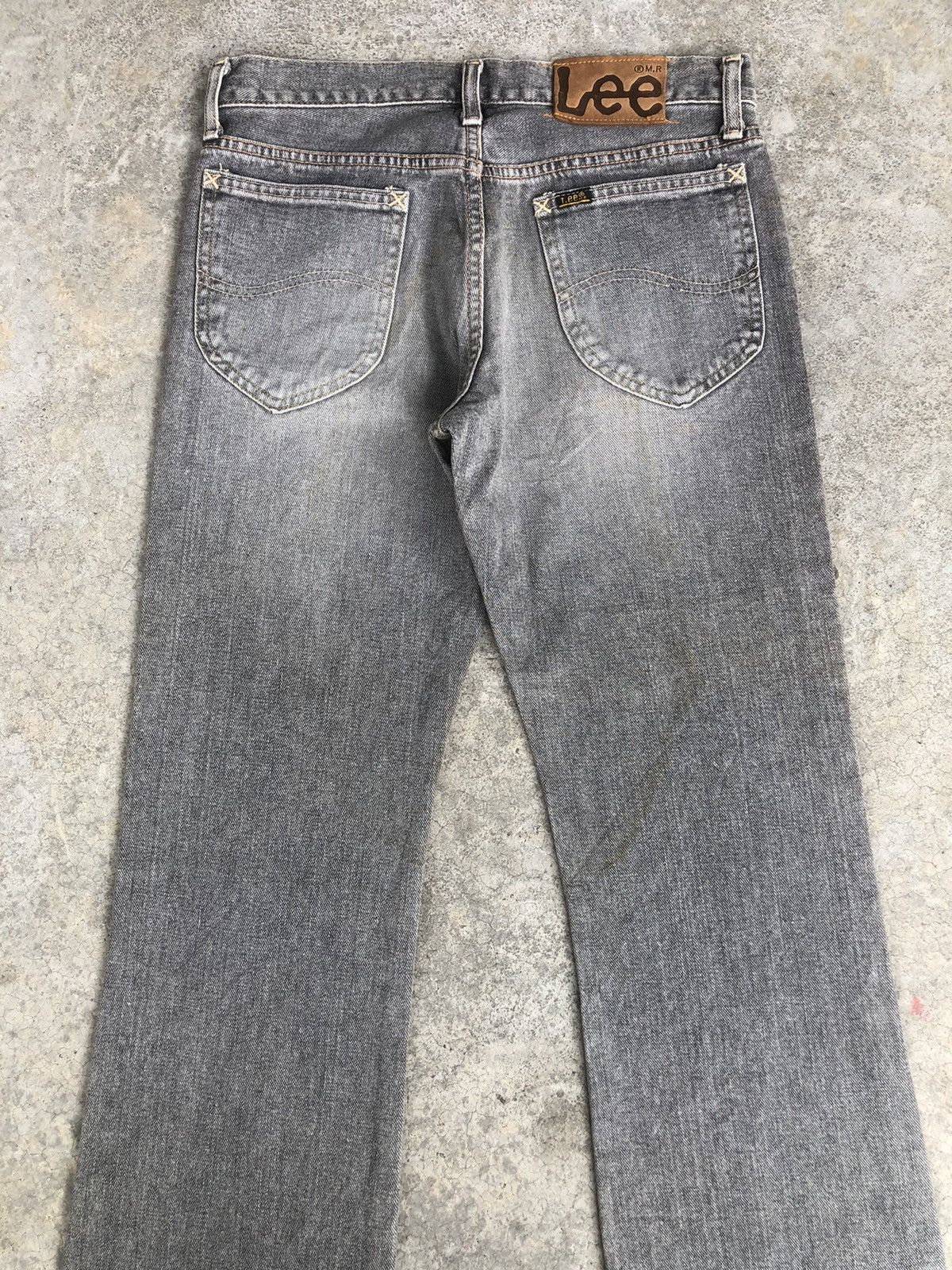 If Six Was Nine Japanese Lee Flared Jeans Distressed Jeans Size US 29 - 8 Thumbnail