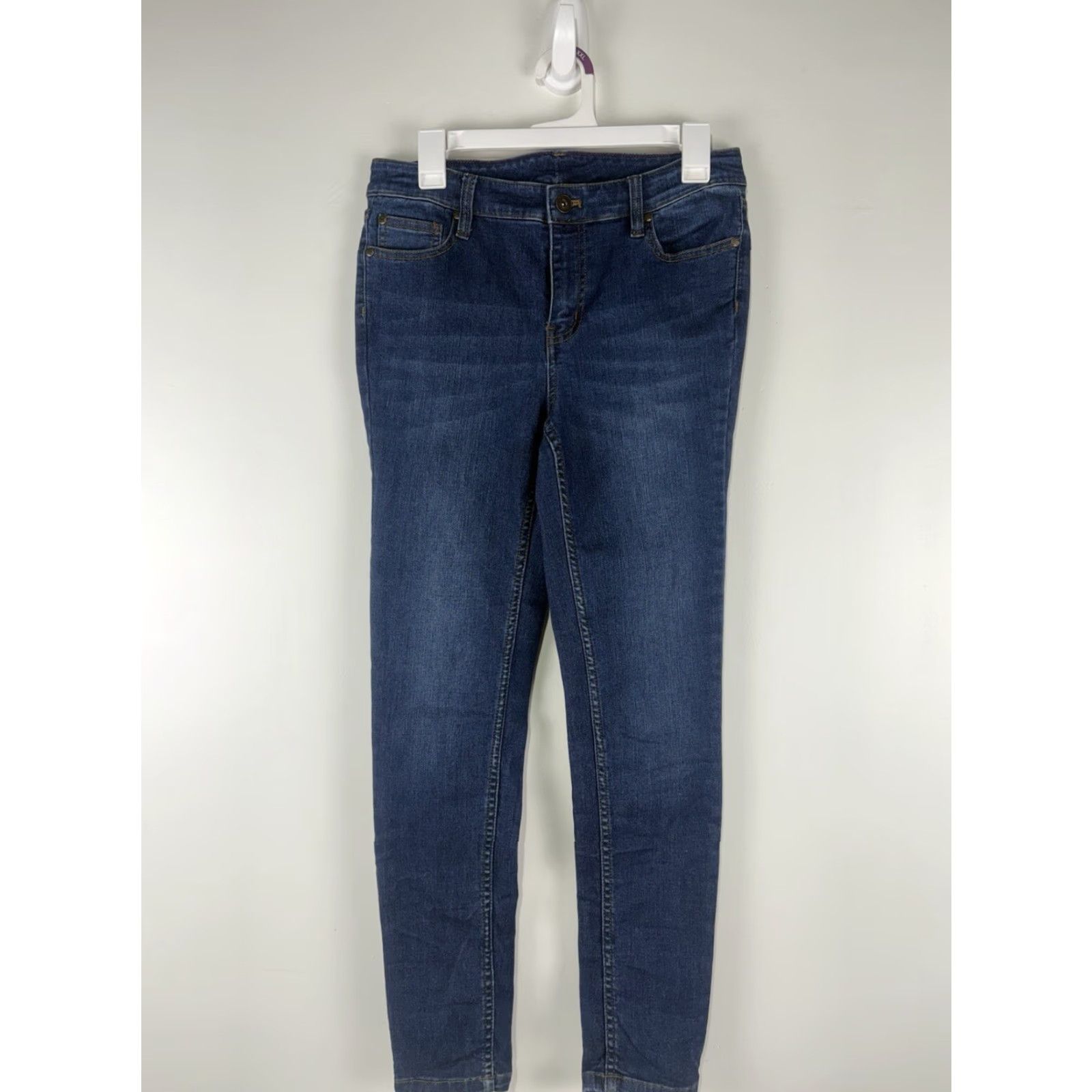 Vintage Matilda Jane Dk Wash W-Whiskers Skinny Jeans Womens Size 8 Hummingbird Size 30" / US 8 / IT 44 - 3 Thumbnail