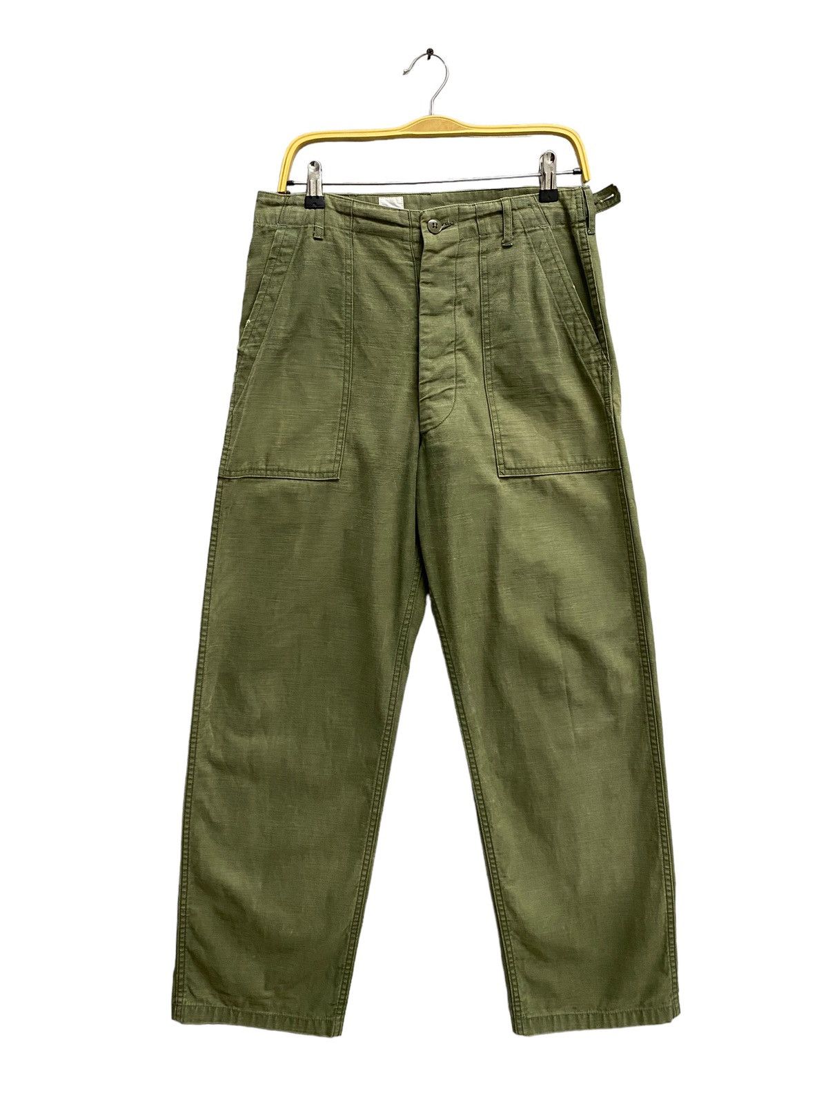 image of Avant Garde Aran Japan Army Bushpant Straightcut Size 30 in Green, Men's
