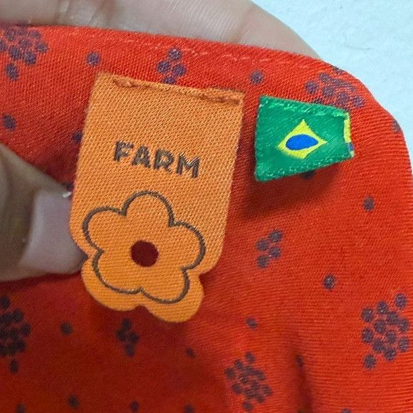 Farm Rio FARM Rio Red Floral Bohemian Kimono Dress – XS (PP) Size XS / US 0-2 / IT 36-38 - 3 Thumbnail
