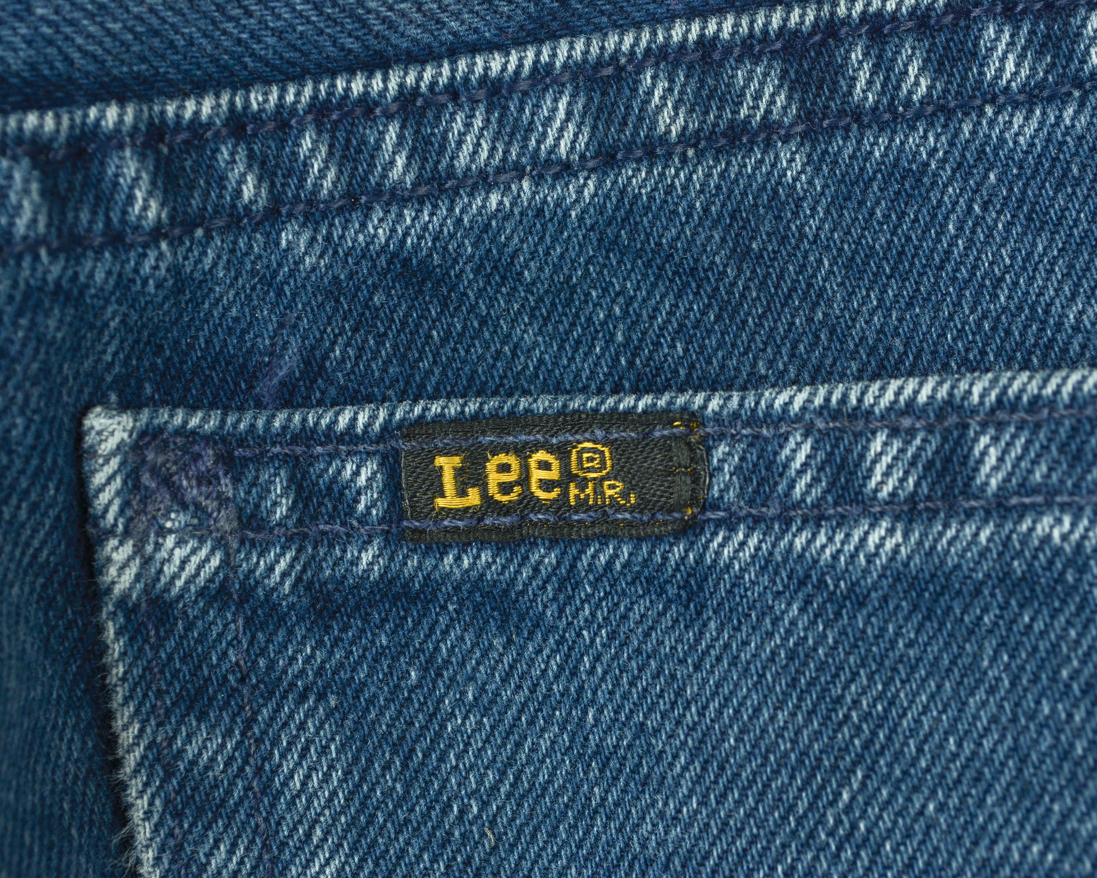 Lee LEE Chicago W33 L30 Regular Fit Straight Jeans Denim Pants Size US 33 - 6 Thumbnail