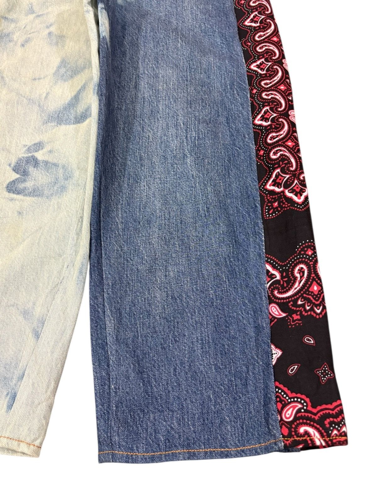 Uniqlo Vintage Uniqlo Lemaire Custom Hybrid Baggy Jeans Size US 33 - 7 Thumbnail