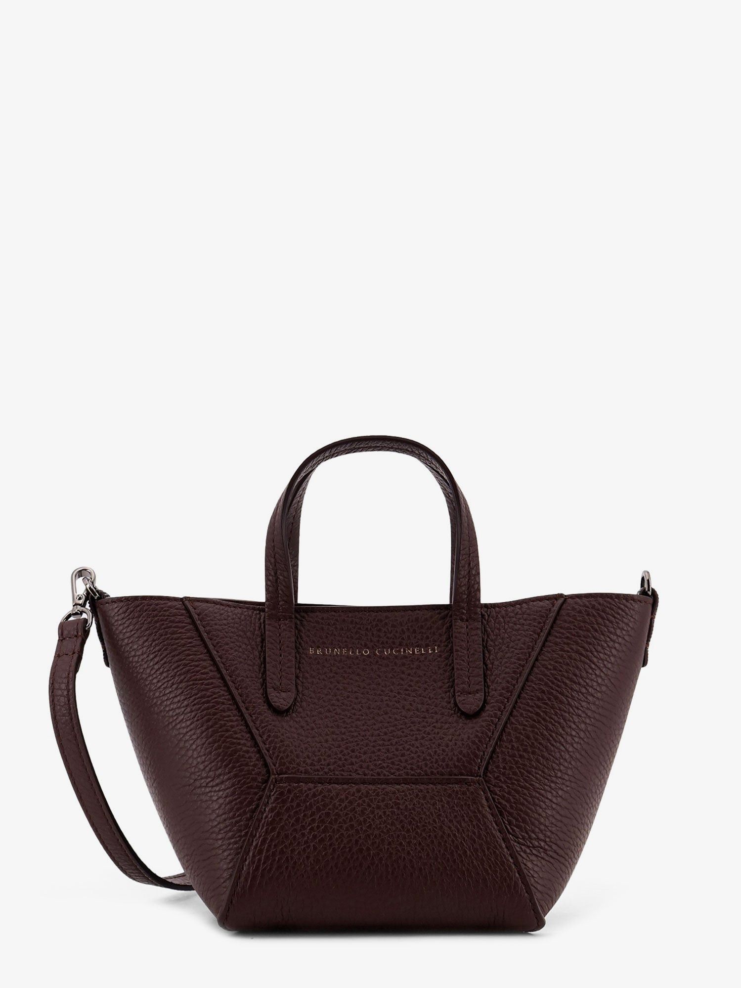 Brunello Cucinelli Bc Duo Leather Crossbody Bag Size ONE SIZE - 1 Thumbnail