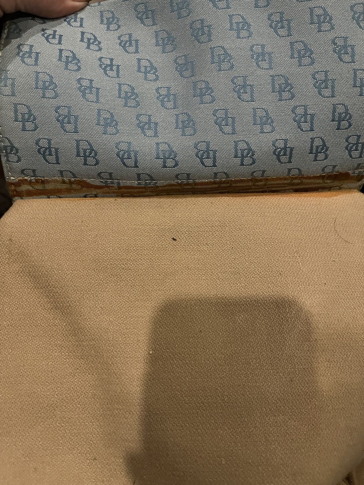 Dooney & Bourke Dooney & Bourke Light Blue Monogram Shoulder Bag | DB Logo Size ONE SIZE - 16 Thumbnail