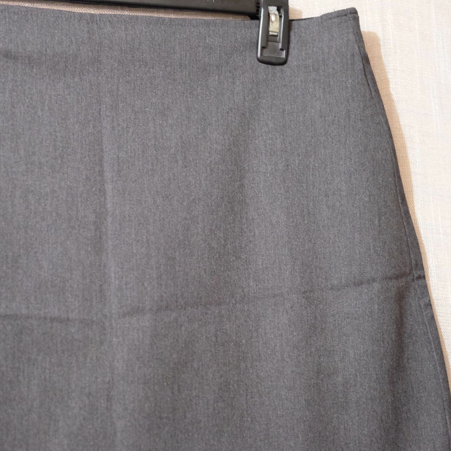 Old Navy VINTAGE Old Navy Pixie Fitted Skirt Career Pull On Dark Grey Women's L #H50-16 Size 36" / US 14 / IT 50 - 3 Thumbnail