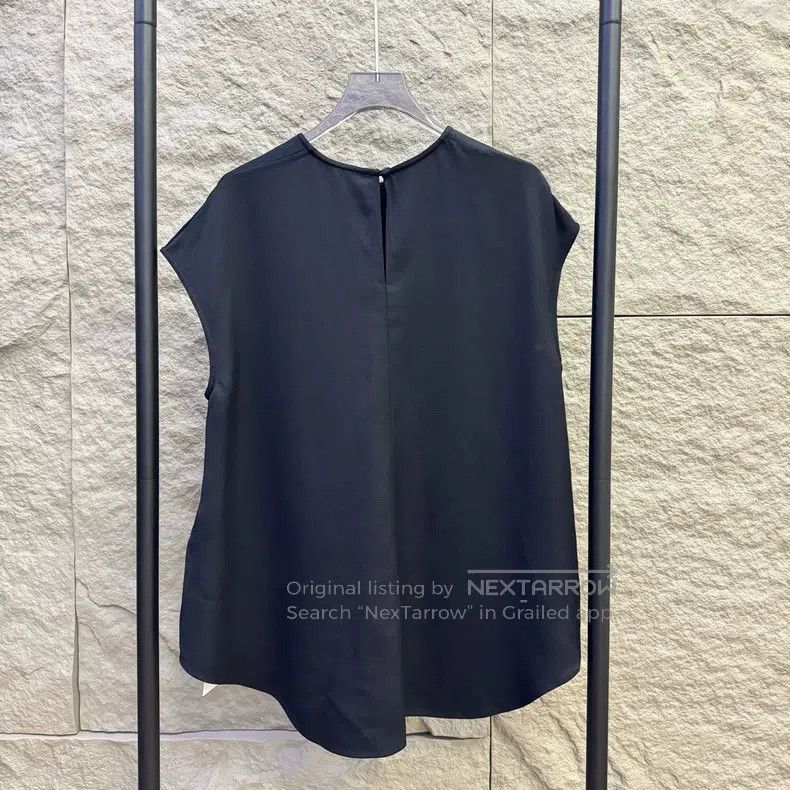 Hermes Hermes Black Sleeveless Top Size XS / US 0-2 / IT 36-38 - 2 Thumbnail