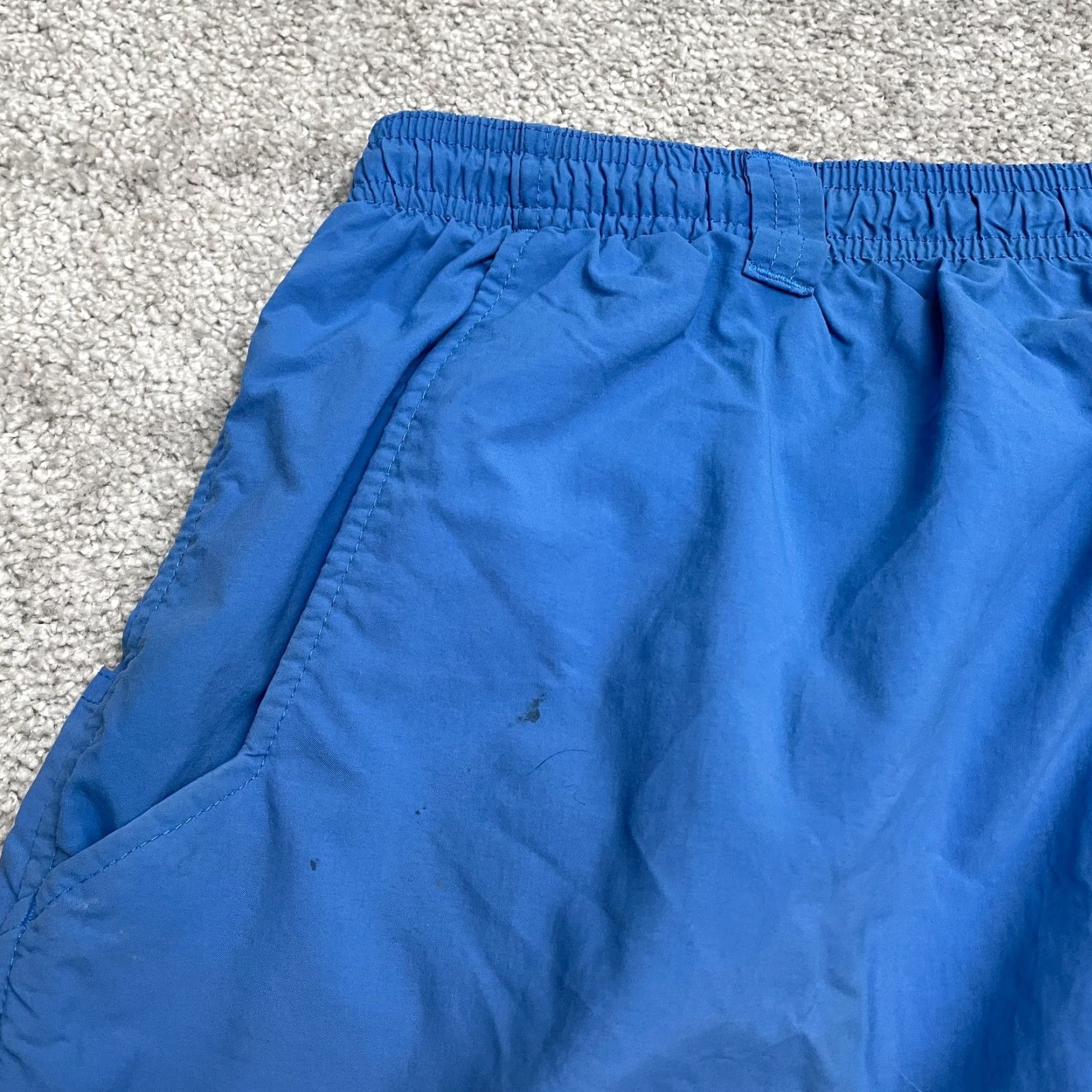 Vintage Columbia PFG Omni Shade Water Shorts Mens Large Blue Elastic Trunks 33x7.5 Onsite? Size US 33 - 4 Thumbnail