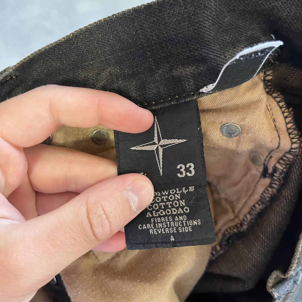 Stone Island Vintage Stone Island Jeans Denim Pants Rare S.I Denims Size US 33 - 14 Thumbnail