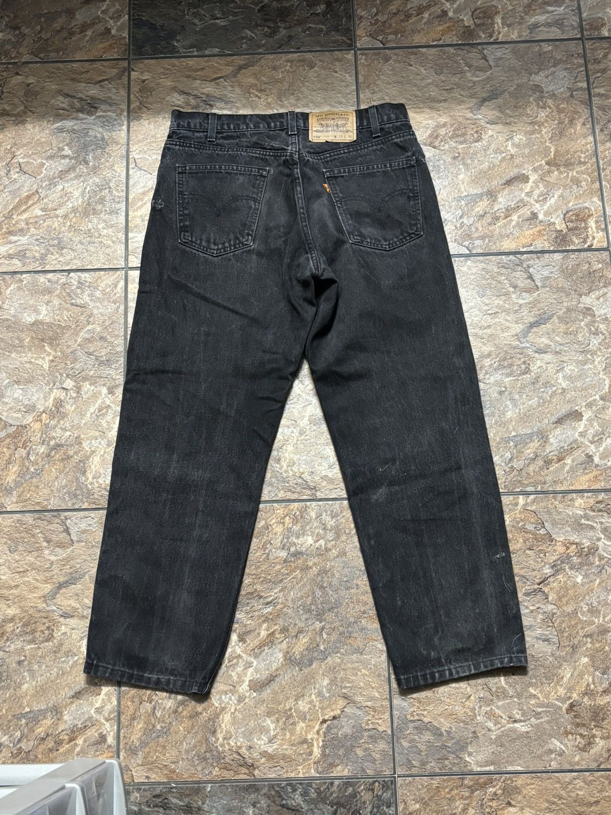 Levi's Vintage Clothing Vintage 90’s Levi’s Relaxed Fit Orange Tab 33 30 Size US 33 - 3 Thumbnail