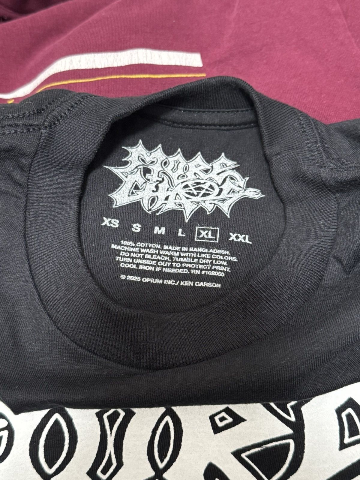 Alyx × Ken Carson × Playboi Carti Ken Carson More Chaos Tee Size US XL / EU 56 / 4 - 3 Thumbnail