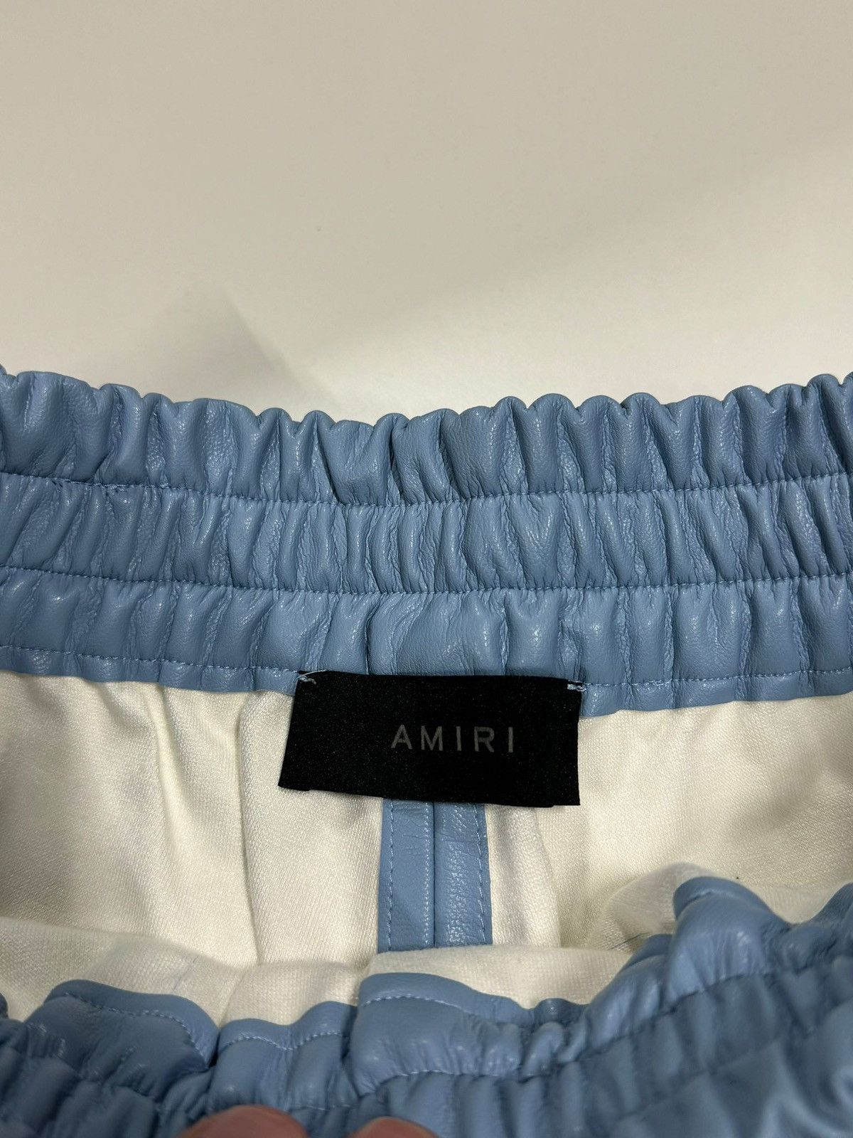 Amiri Amiri Vegan Leather Bball Shorts NEW 1000$ Size US 38 / EU 54 - 4 Thumbnail