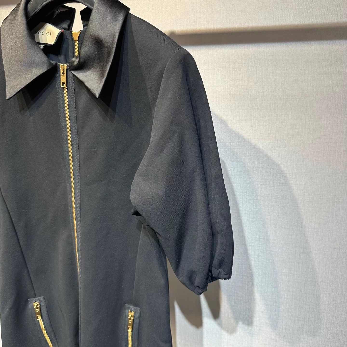 Gucci Gucci GG buckle black zip dress S new with tags Size S / US 4 / IT 40 - 6 Thumbnail