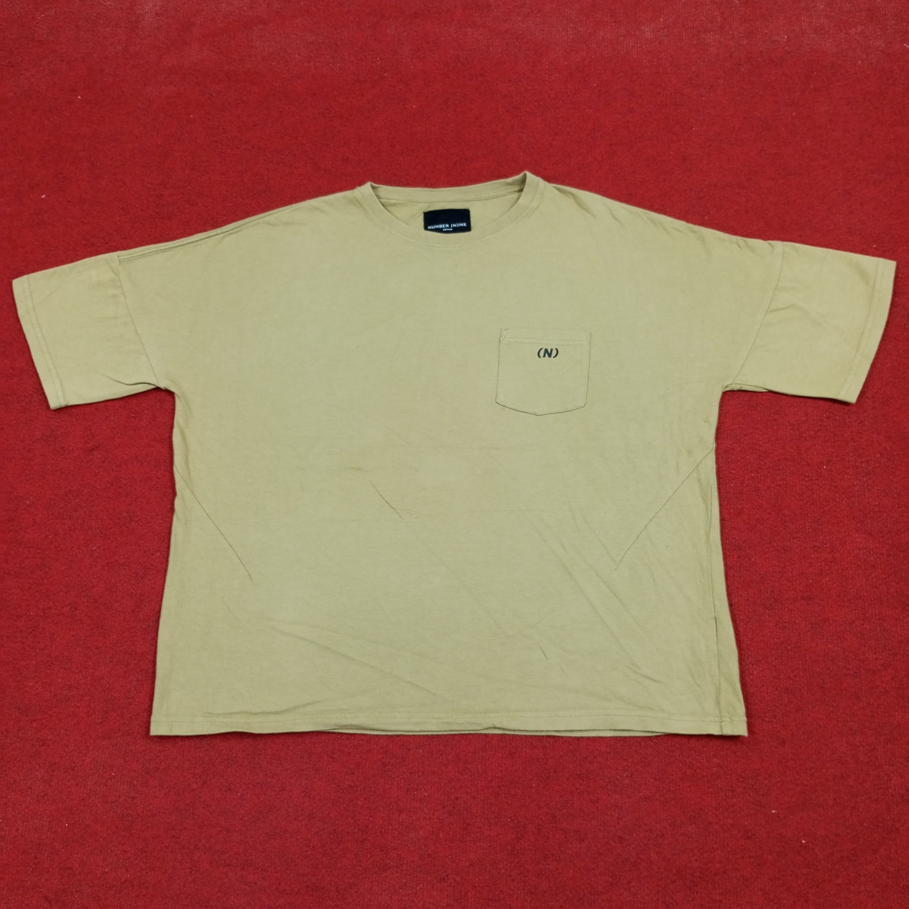 Japanese Brand × Number (N)ine × Vintage Number Nine Japanese Brand Spellout Designer Tshirt Size US L / EU 52-54 / 3 - 3 Thumbnail