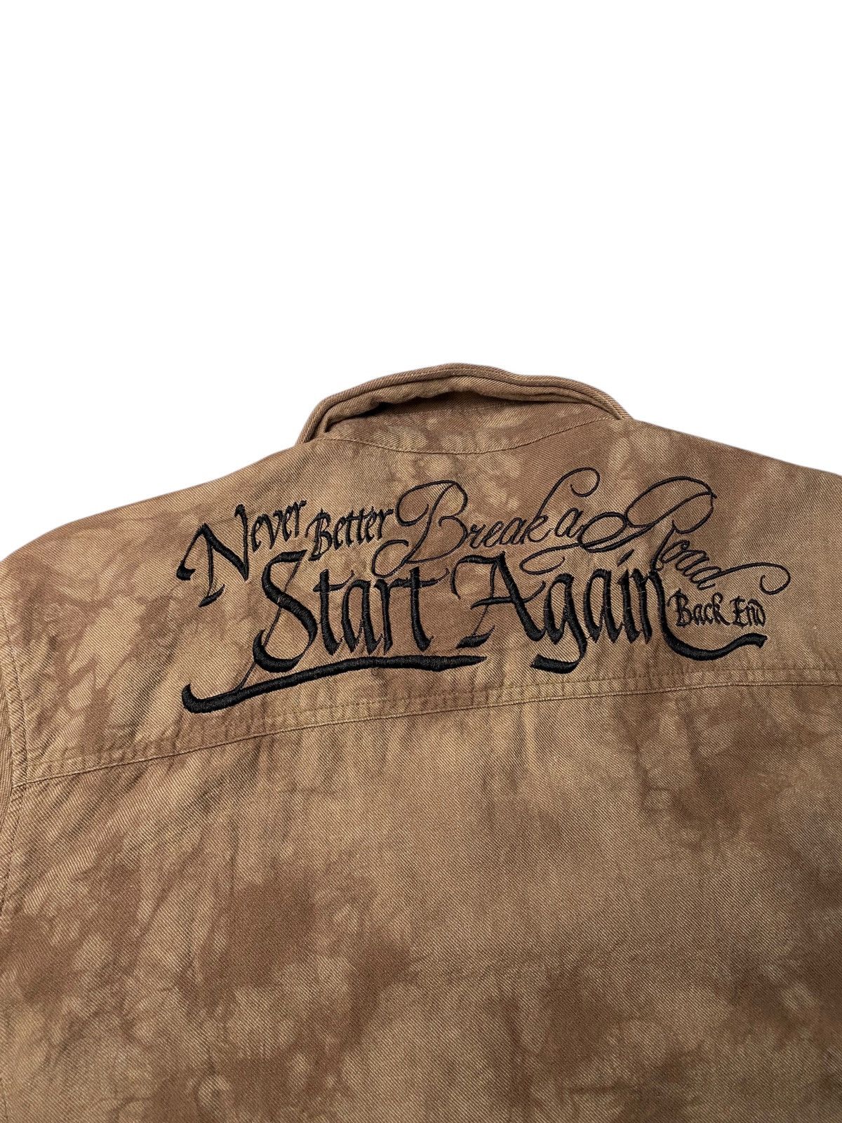 If Six Was Nine 2000's In The Attic Poem Mudwash Button Ups Size US M / EU 48-50 / 2 - 7 Thumbnail