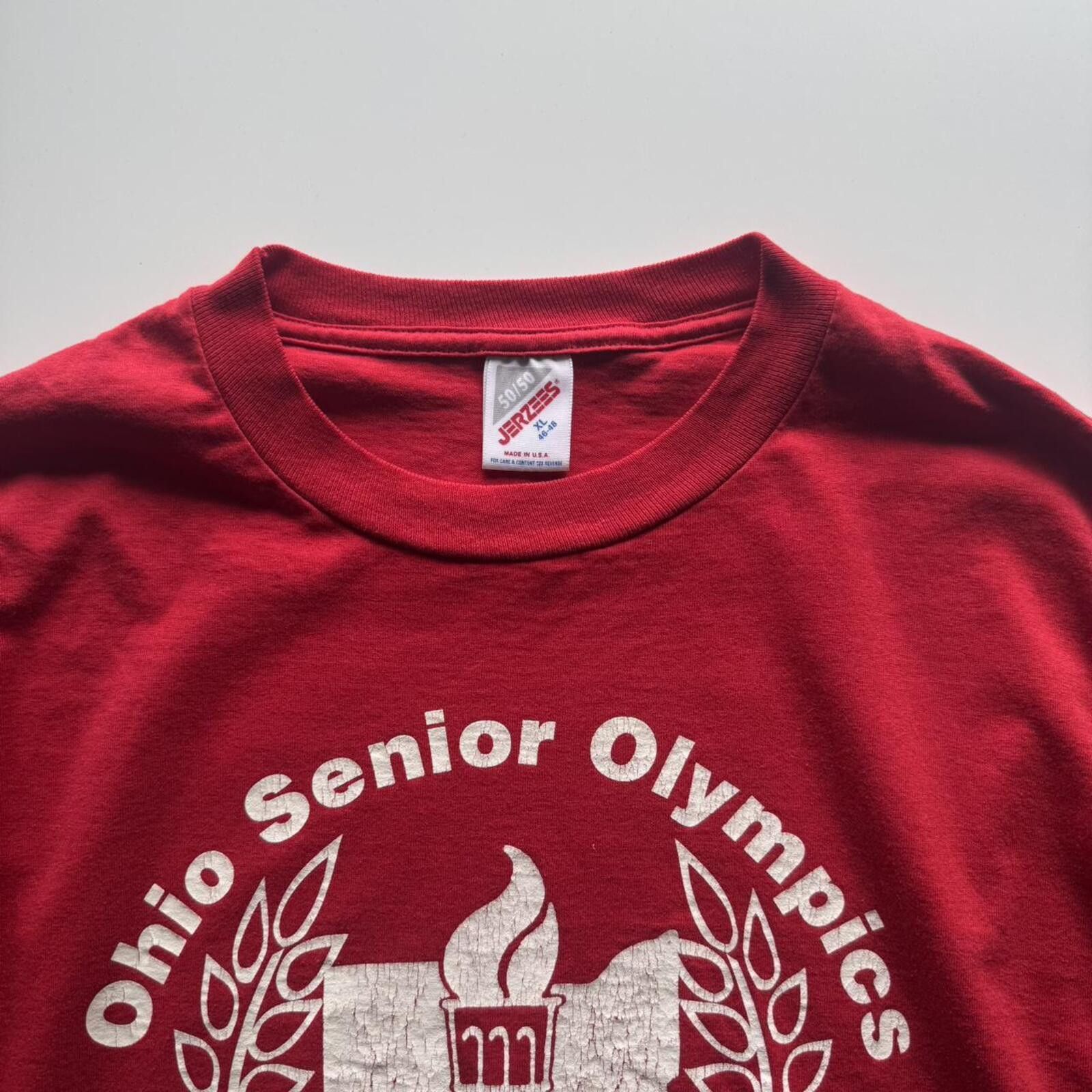 Jerzees 1992 Ohio Senior Olympics T-Shirt Size US XL / EU 56 / 4 - 2 Thumbnail