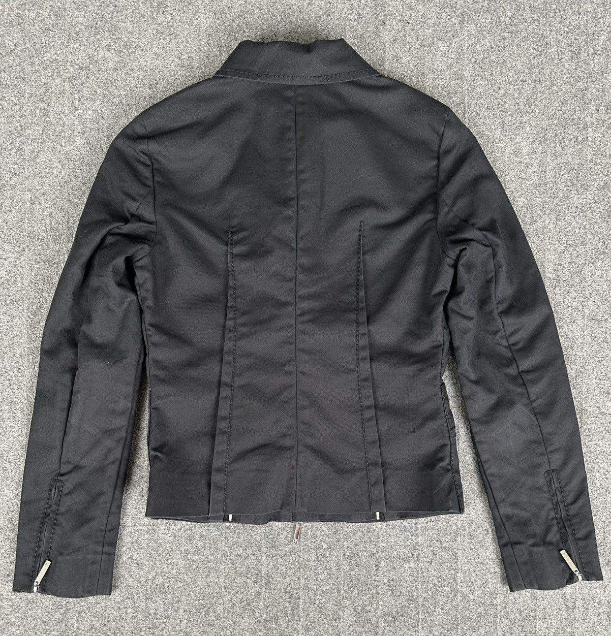 Louis Vuitton Louis Vuitton - Multi Zipper Blouson Jacket Hand Stitch Edge Size XXS / US 00 / IT 34 - 9 Thumbnail