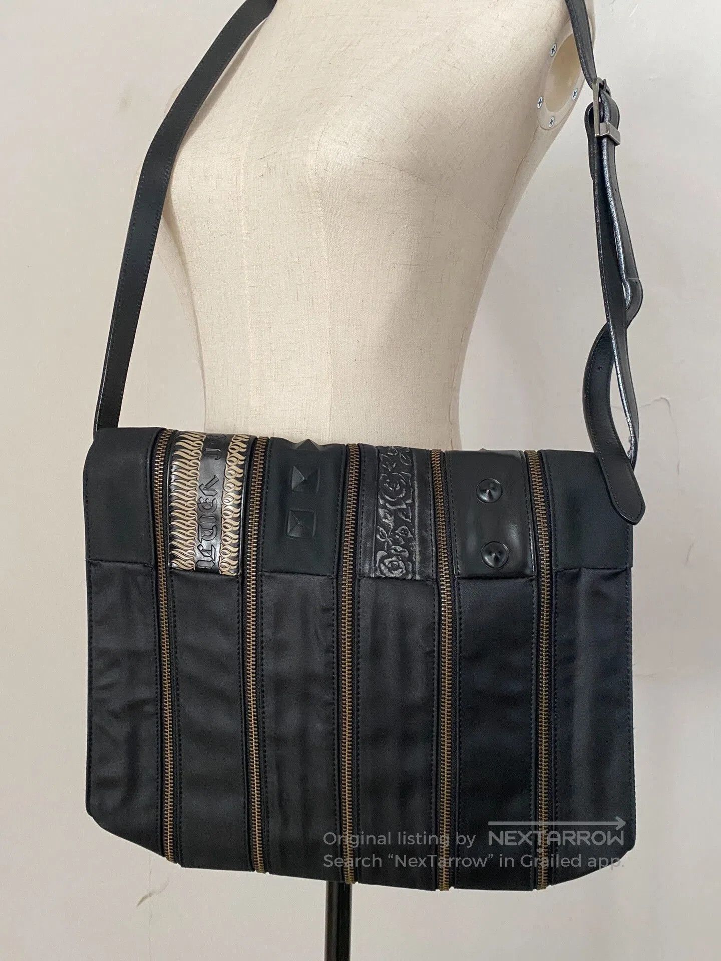 Jean Paul Gaultier Jean Paul Gaultier Dragon Deconstructed Crossbody. Size ONE SIZE - 5 Thumbnail