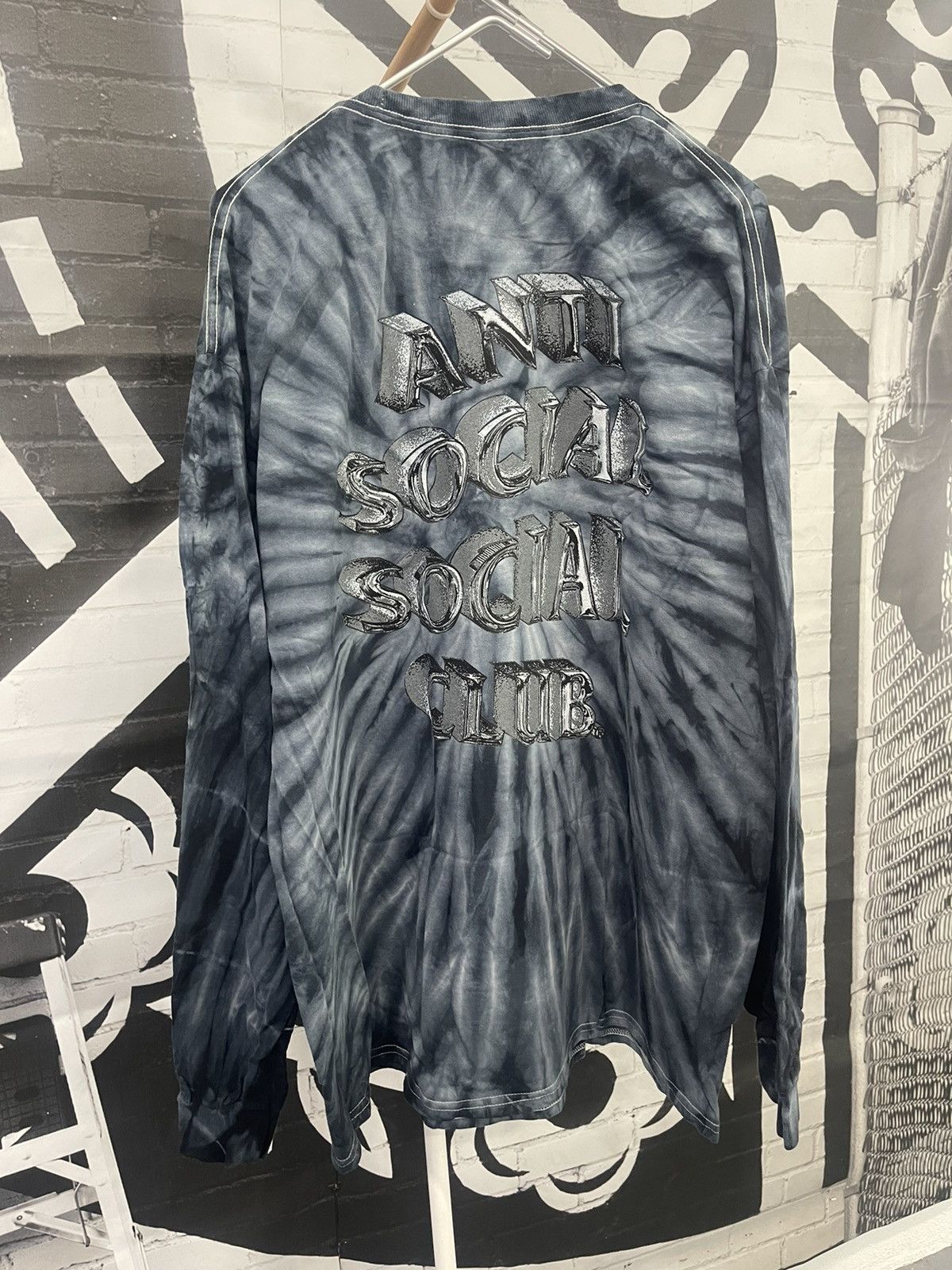 Anti Social Social Club × Designer ‼️ ASSC Anti Social Club Not Fair Tie Dye Long Sleeve XXL ‼️ Size US XXL / EU 58 / 5 - 1 Thumbnail