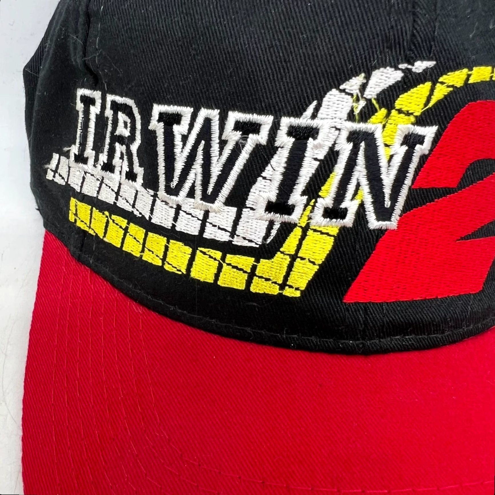 NASCAR VINTAGE Competitors View Kenny Irwin NASCAR Snapback Cap Hat Astro Boy Black One Size 90s Mens Size ONE SIZE - 3 Thumbnail