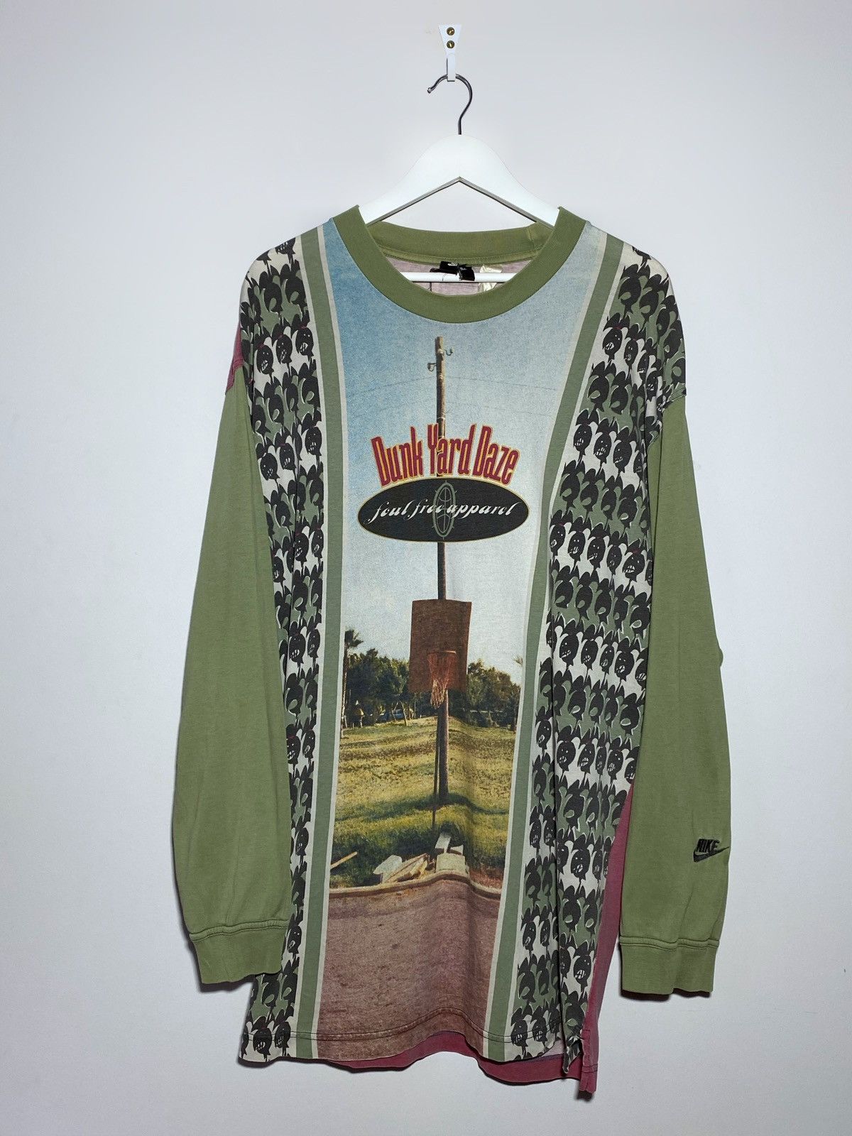 90s Nike Dunk Yard Daze all over print one life one hoop