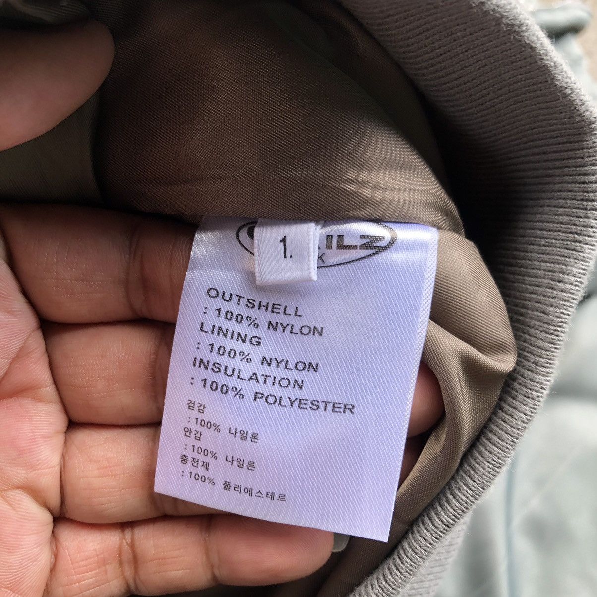 GRAILZ Grailz - Loose Fit Cotton Bomber Jacket - 2025AK18 Size US XXL / EU 58 / 5 - 14 Thumbnail