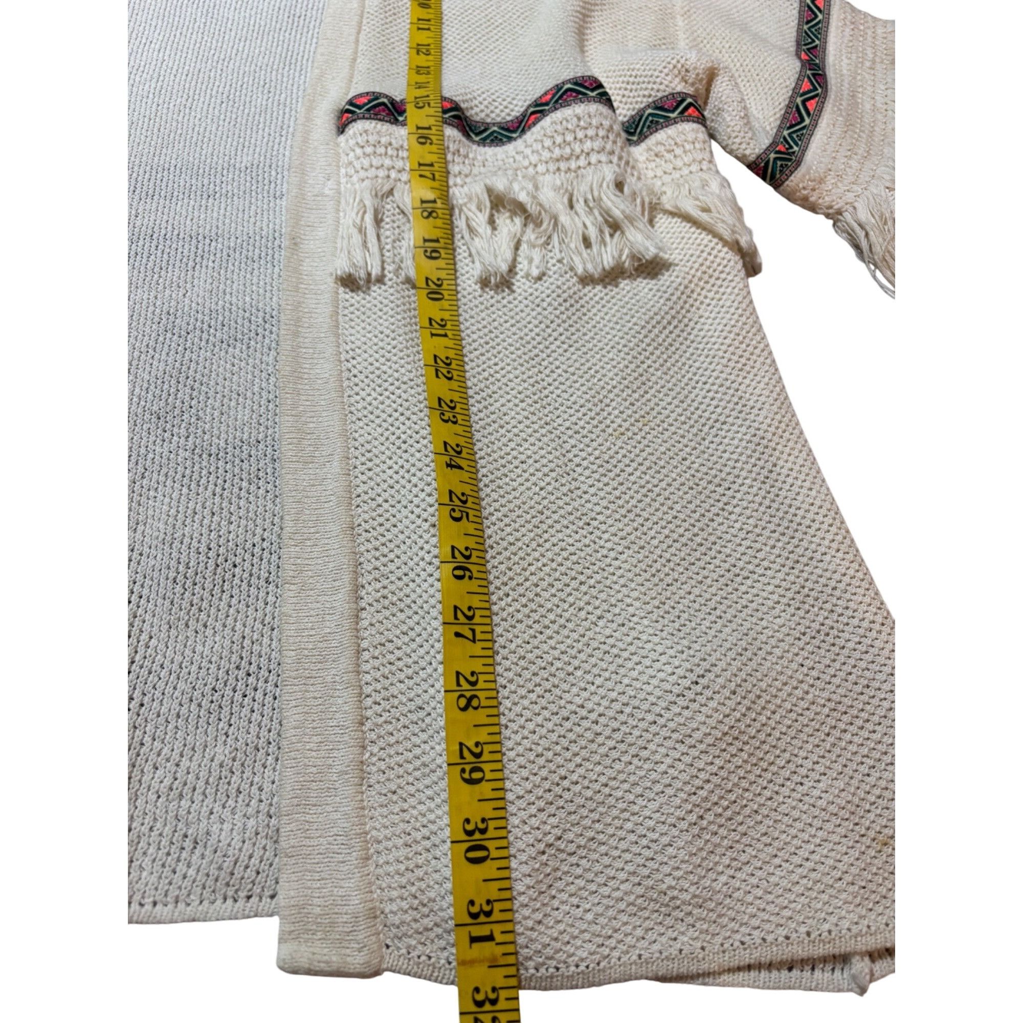 Other H&M Women’s Ivory S Cardigan Boho Chic Festival Boho Chic Co Size L / US 10 / IT 46 - 9 Thumbnail