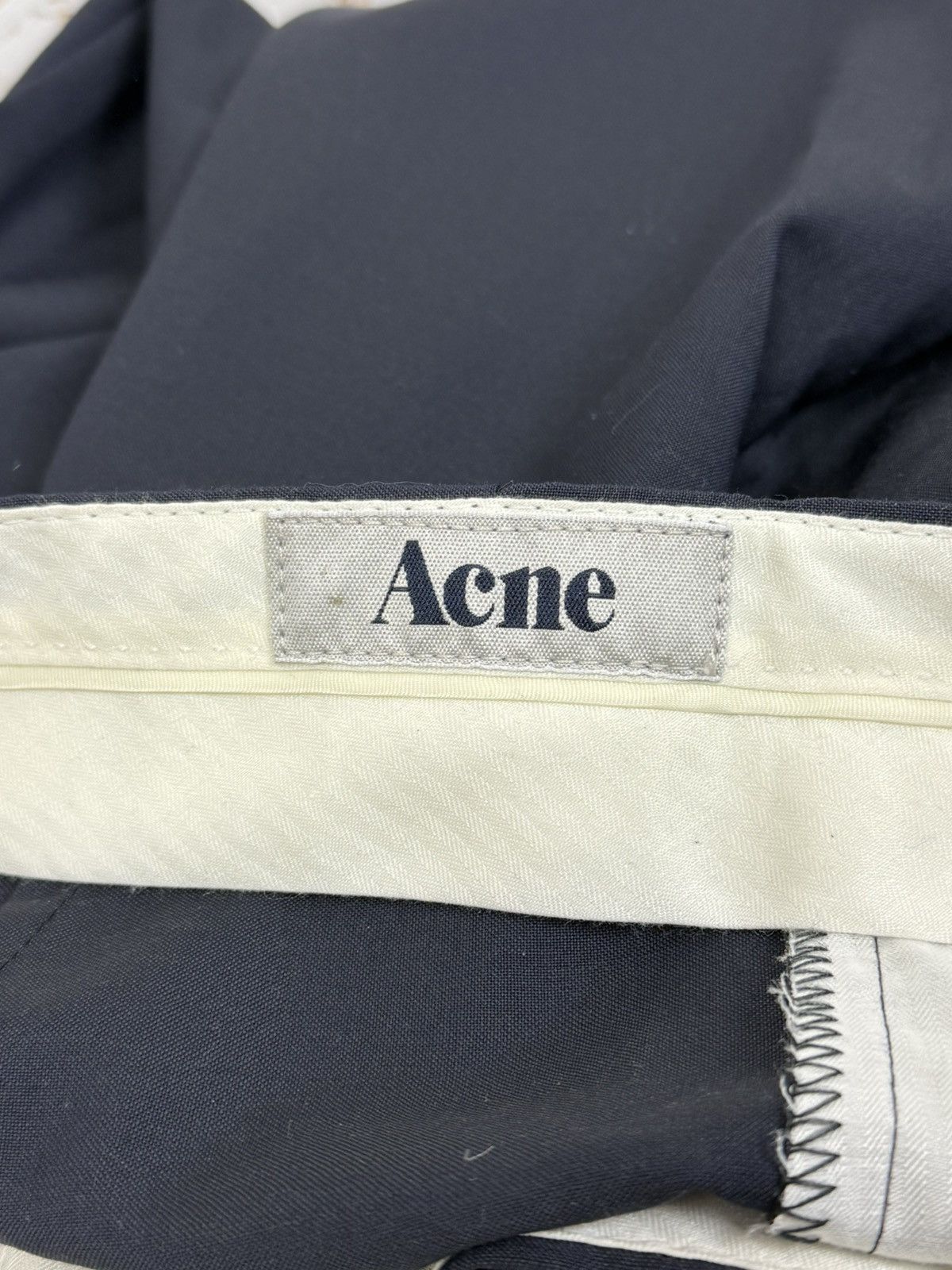 Acne Studios Acne Studios Wall Street Pants SS11 Blue Trousers Size 48 Size US 32 / EU 48 - 7 Thumbnail