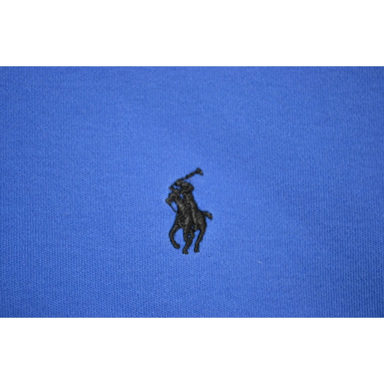 Polo Ralph Lauren VINTAGE Polo Ralph Lauren Polo Shirt XL Blue Cotton Pony Golf Performance Mens Size US XL / EU 56 / 4 - 3 Thumbnail