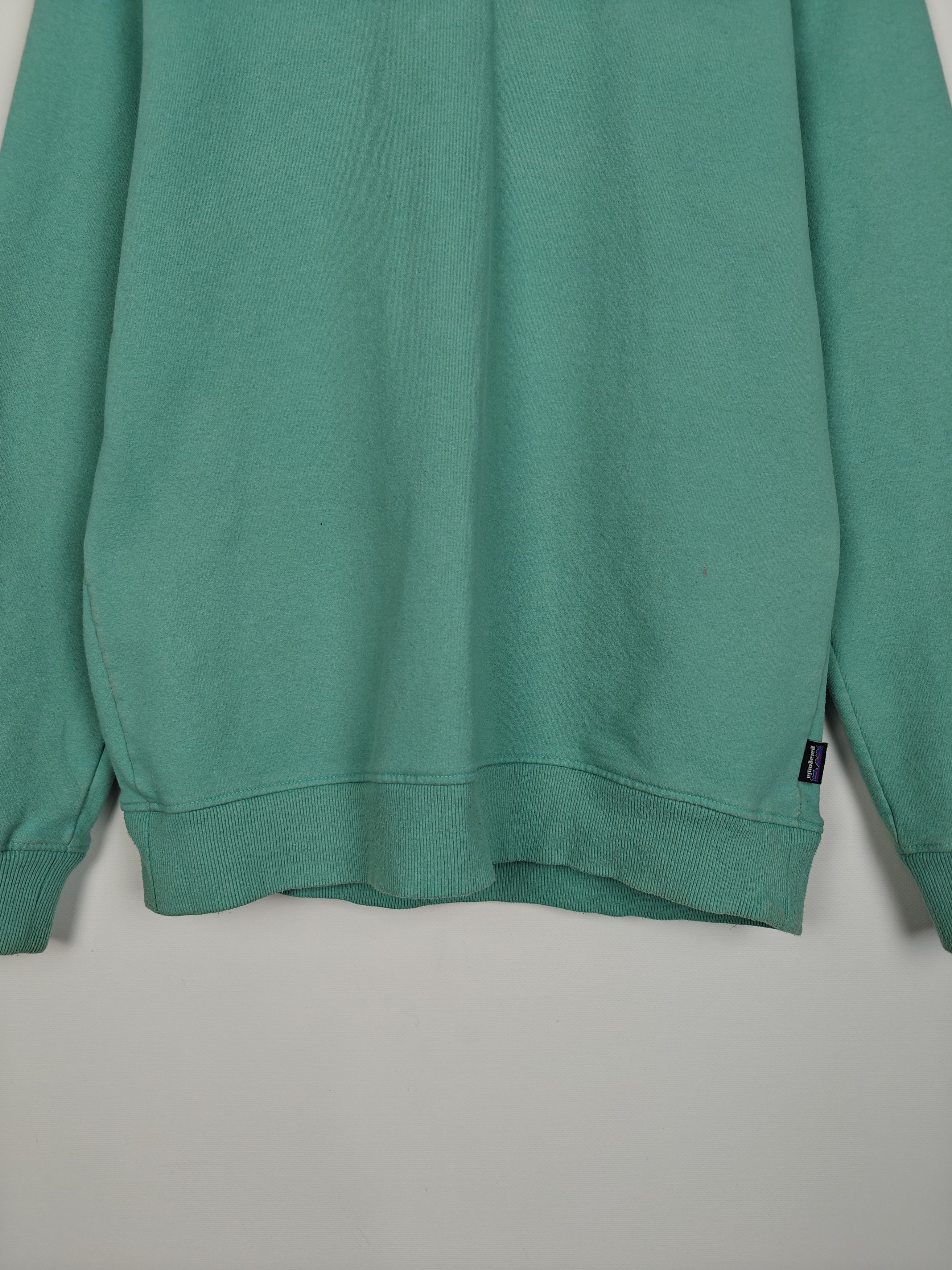 Patagonia Patagonia Sweatshirt Crewneck Pullover Regular Fit Emerald L Size US L / EU 52-54 / 3 - 3 Thumbnail