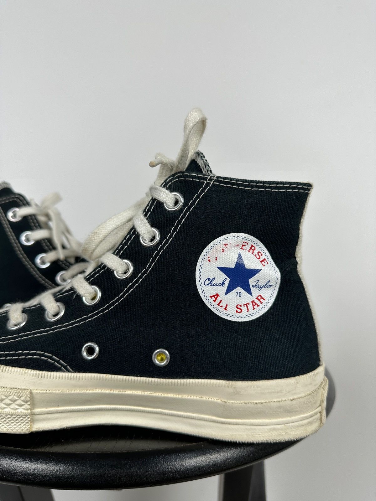 Comme des Garcons Comme Des Garçons x Chuck Taylor Converse All Star Hi Top Size US 7.5 / IT 37.5 - 19 Thumbnail