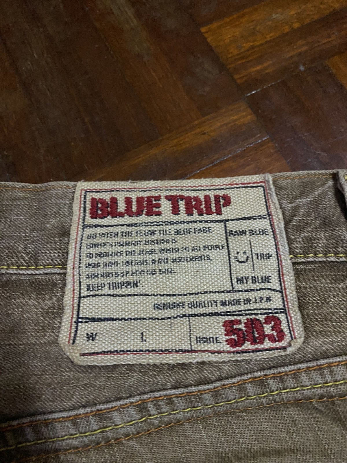 Edwin × Hysteric Glamour × Tornado Mart Edwin 503 Blue trip japan 🇯🇵 Size US 32 / EU 48 - 5 Thumbnail
